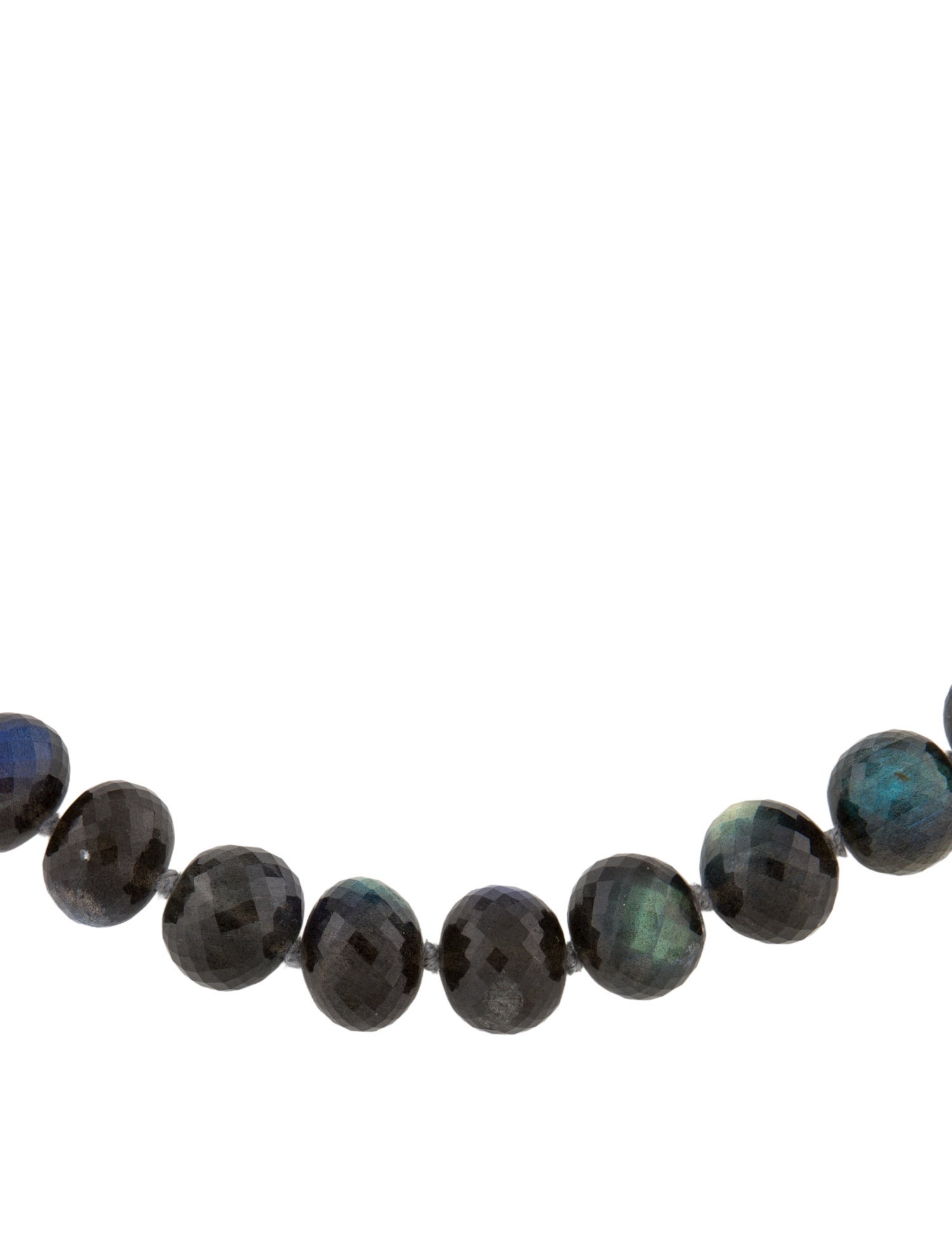 Necklace Michelle Berman Labradorite Bead Necklace