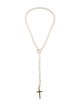 Necklace 14K Pearl Lariat Necklace