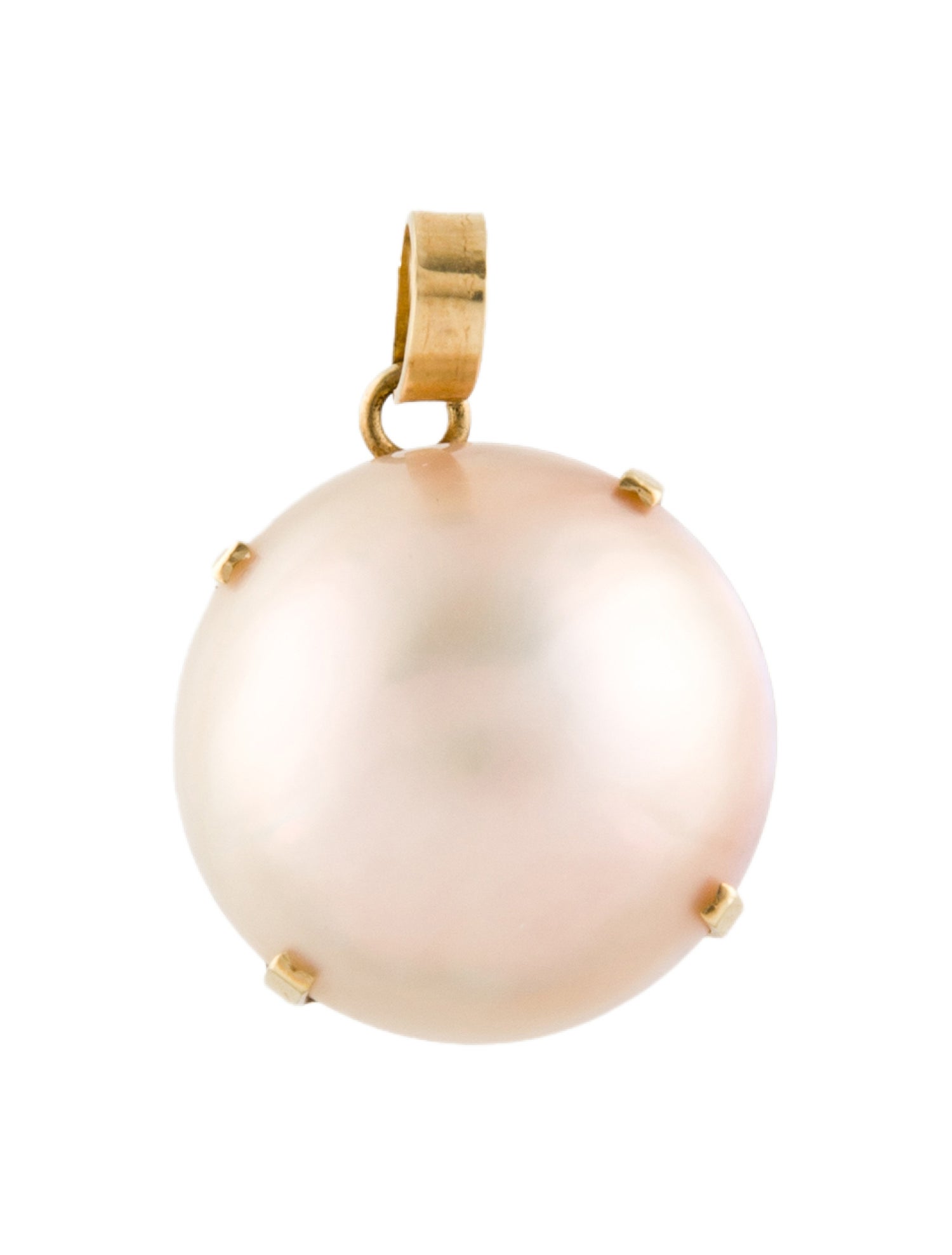 Necklace 14K Pearl Pendant