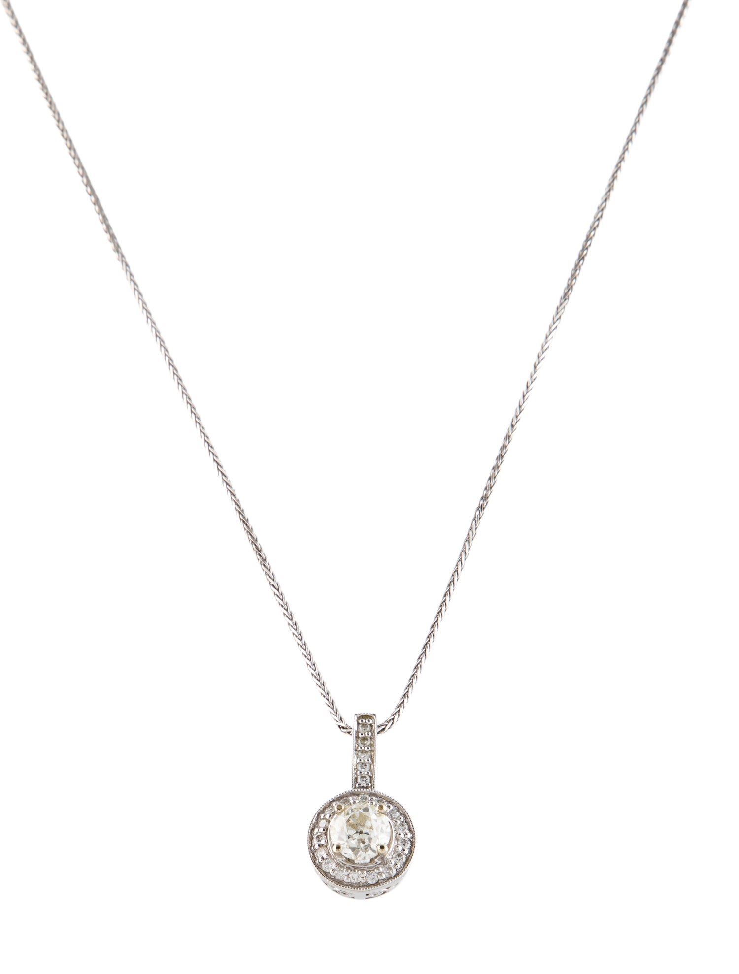 Necklace 1.00ctw Diamond Pendant