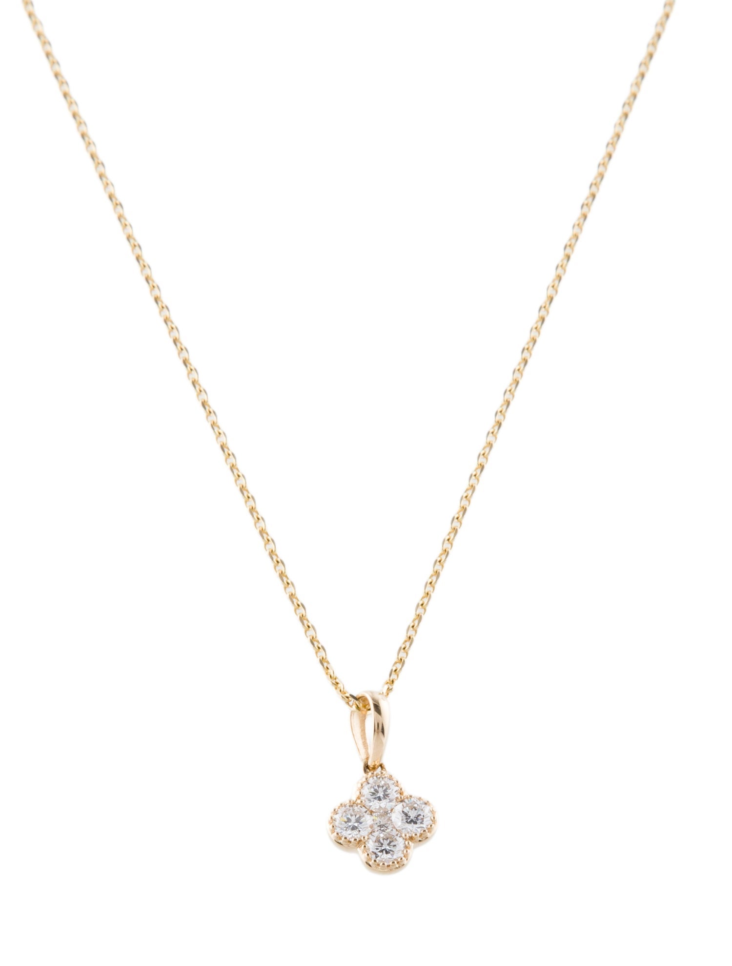 Necklace 14K Diamond Pendant