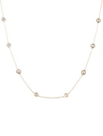Necklace 14K 2.00ctw Diamond Station Necklace