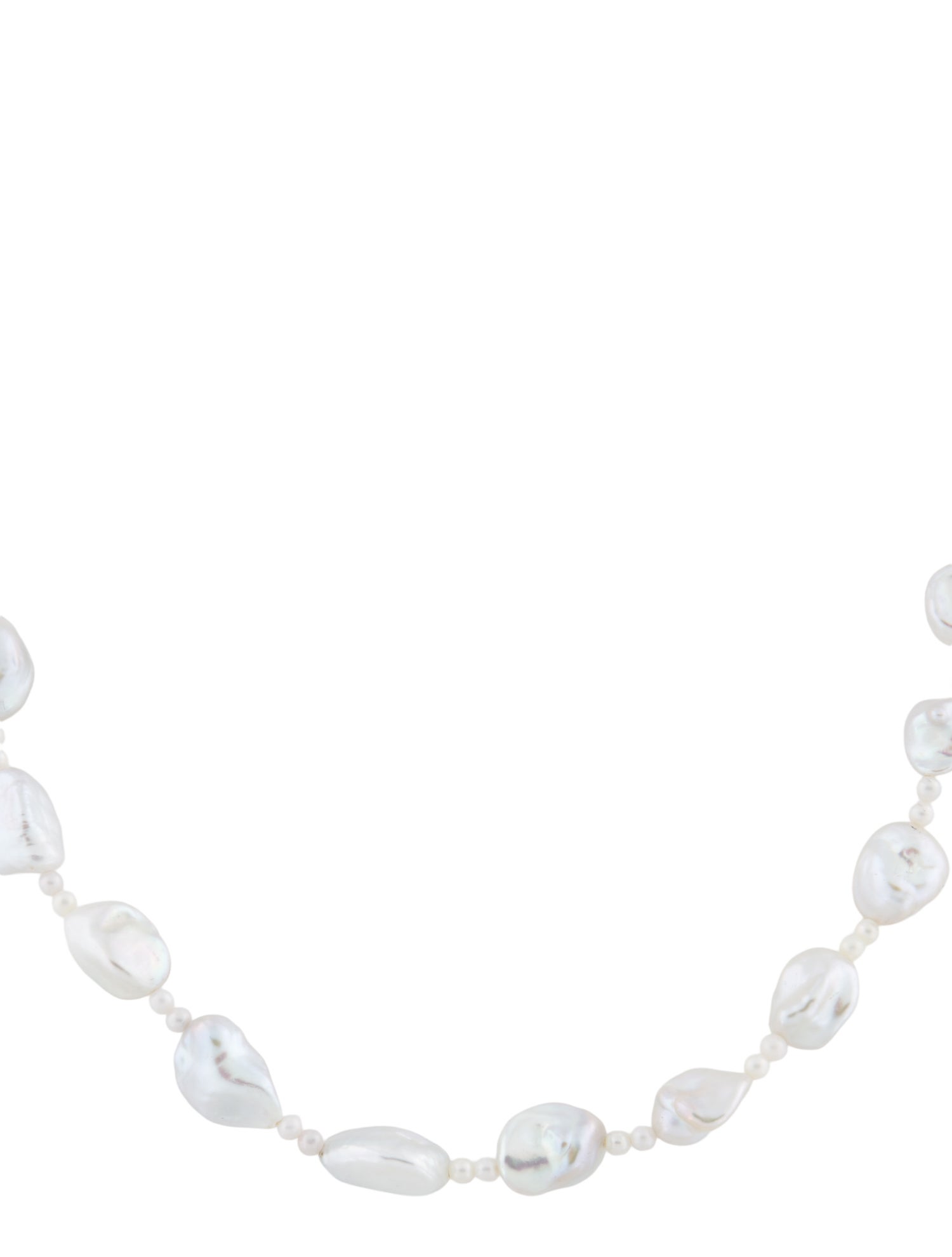 Necklace 18K Pearl Strand
