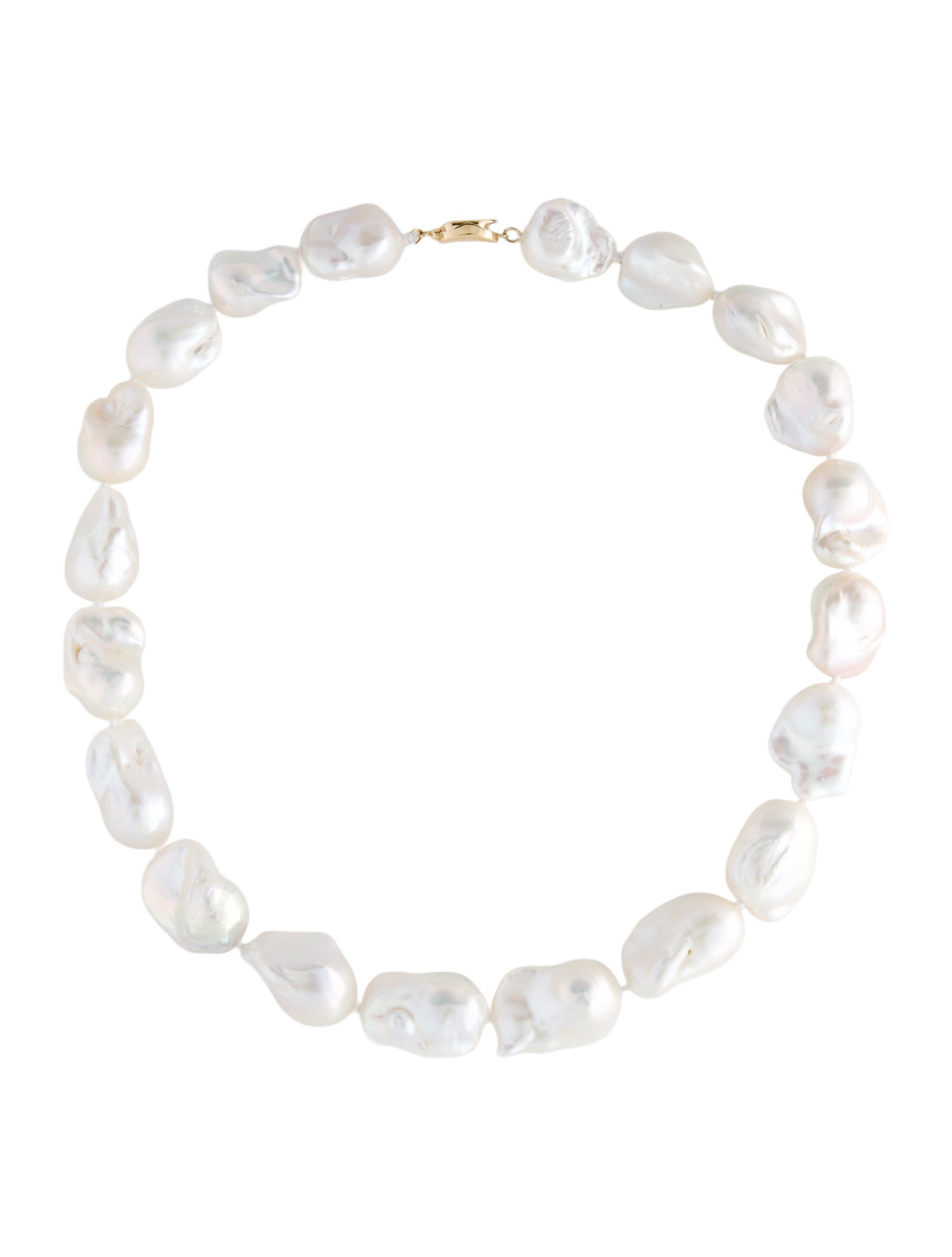 Necklace 14K Pearl Bead Strand