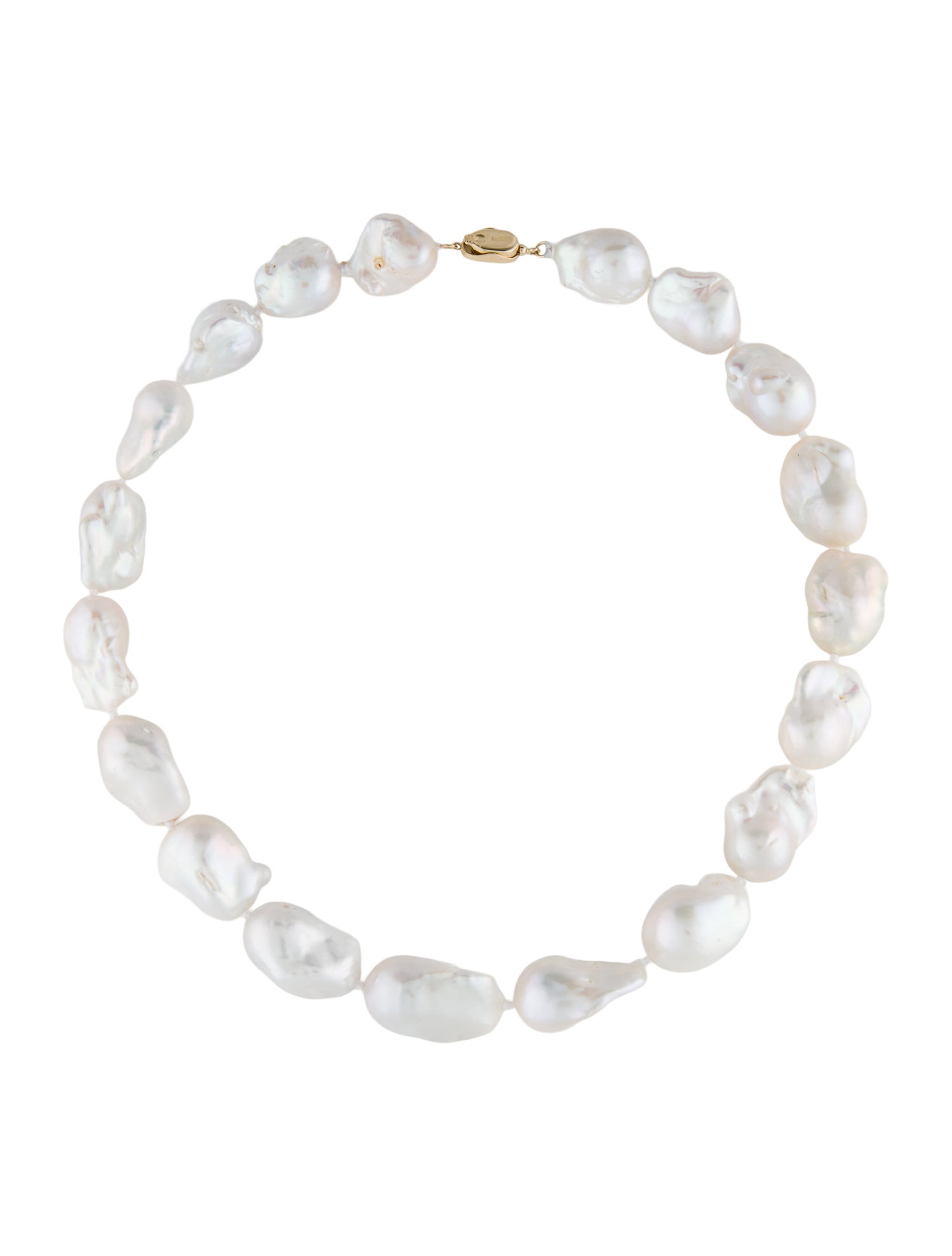 Necklace 14K Pearl Bead Strand