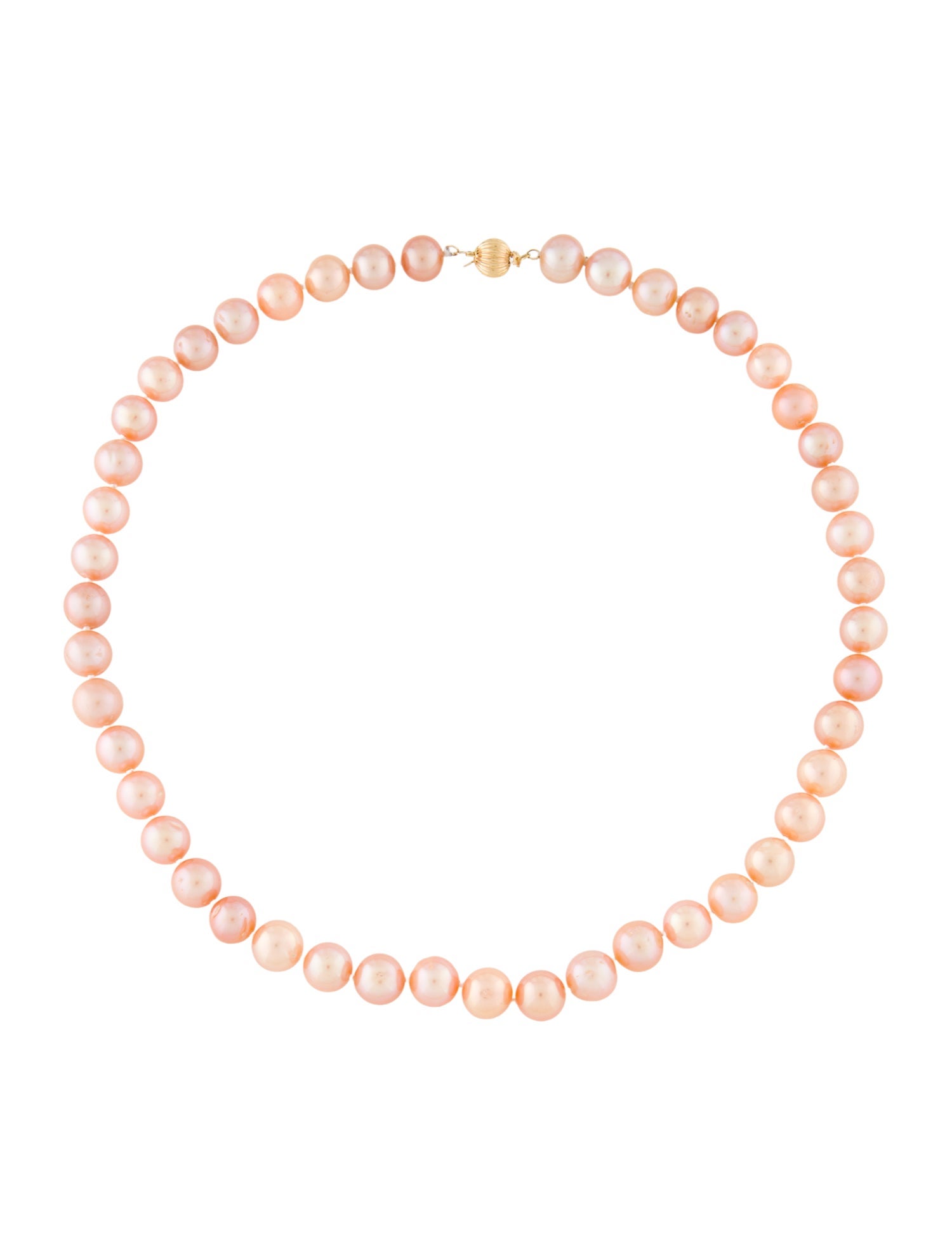 Necklace 14K Pearl Bead Strand