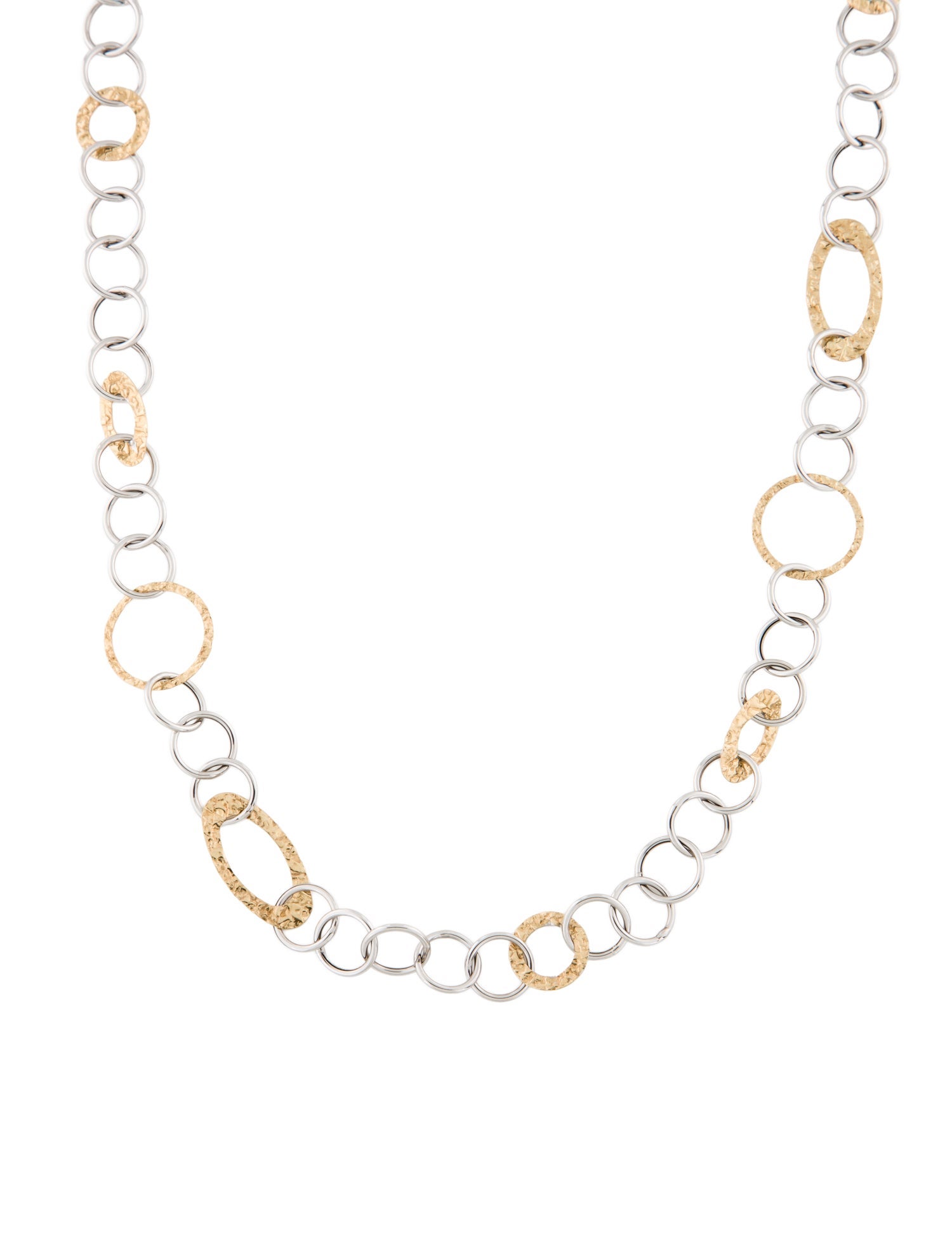 Necklace 14K Two-Tone Station