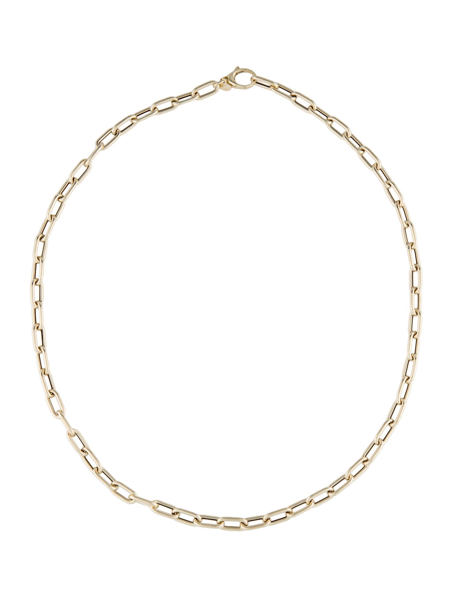 Necklace 14K Paperclip Chain