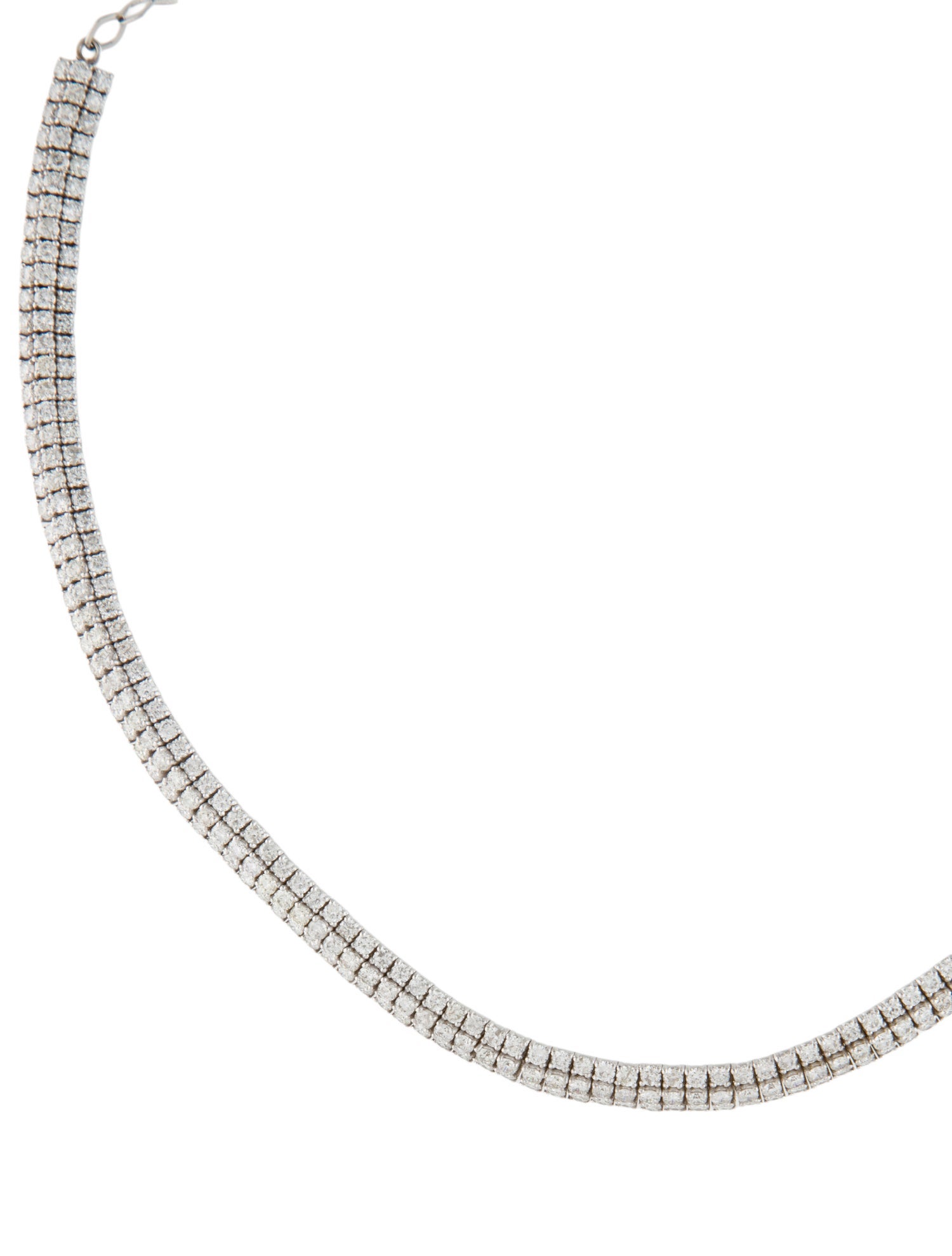 Necklace 14K 7.51ctw Diamond Choker Necklace