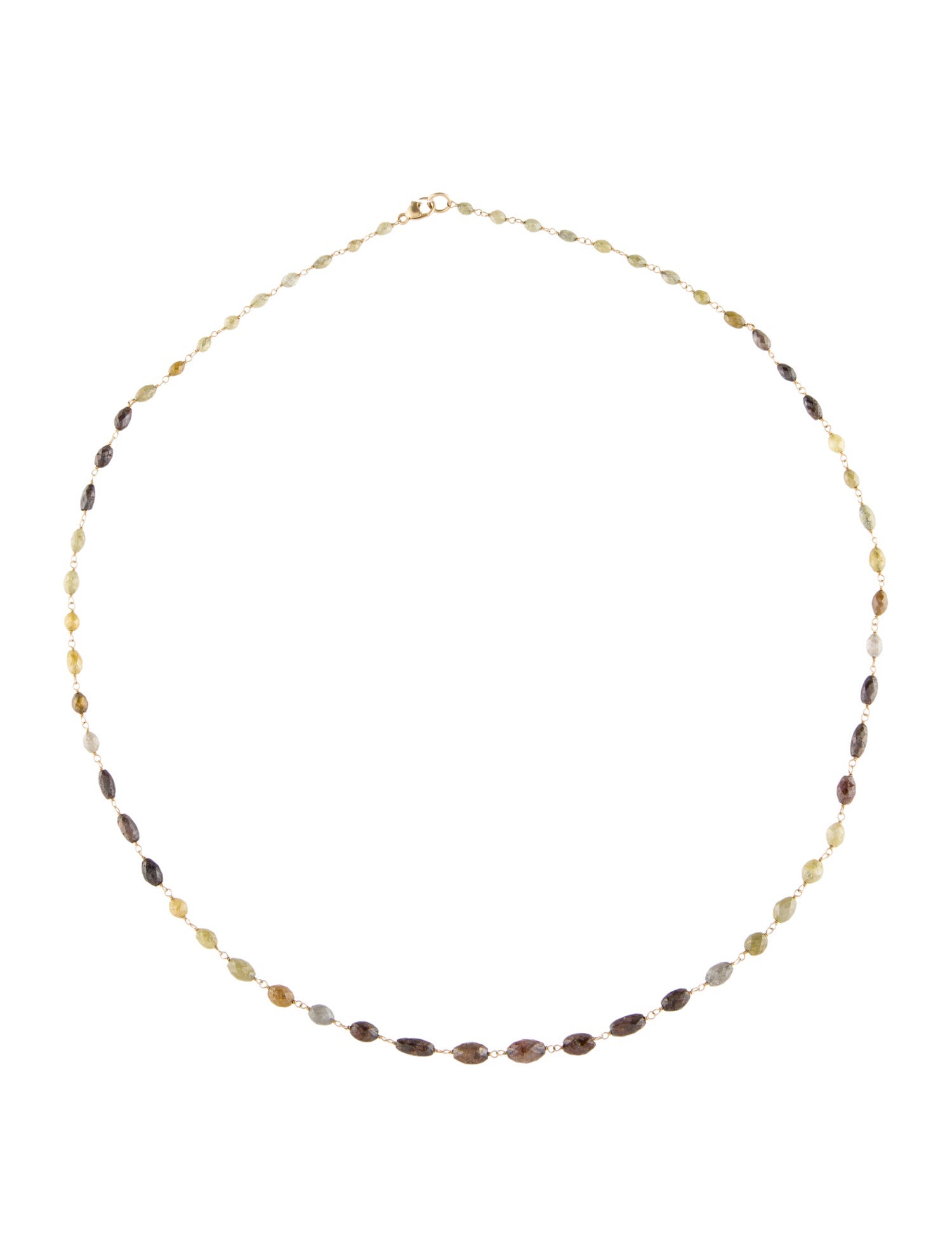 Necklace 14K Diamond Bead