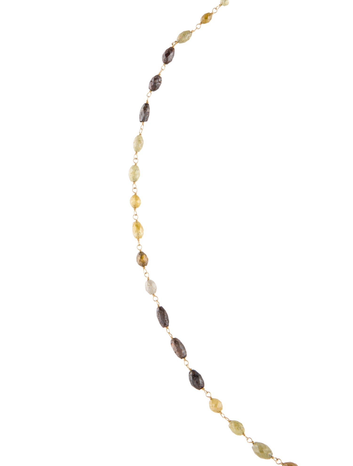 Necklace 14K Diamond Bead