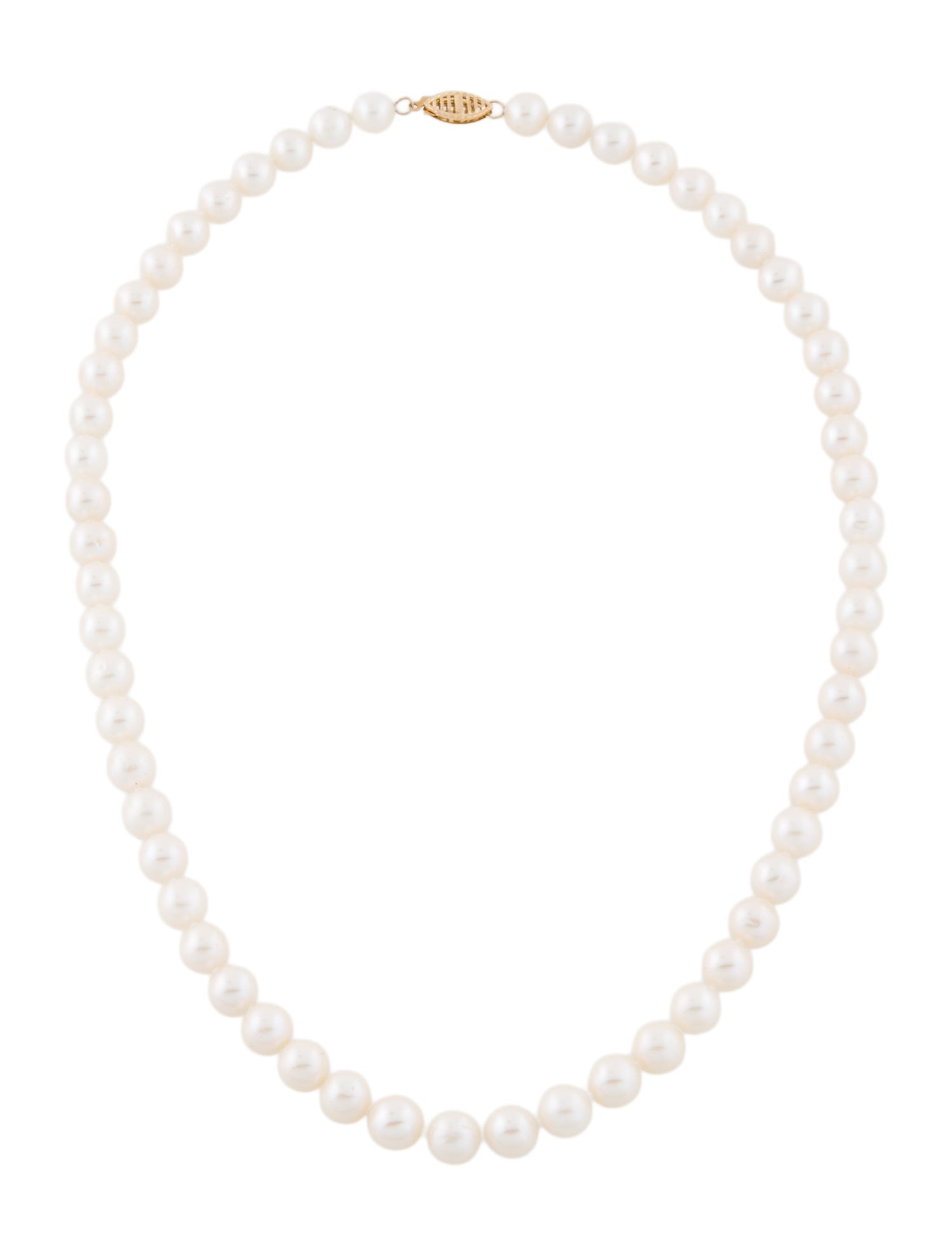 Necklace 14K Pearl Strand
