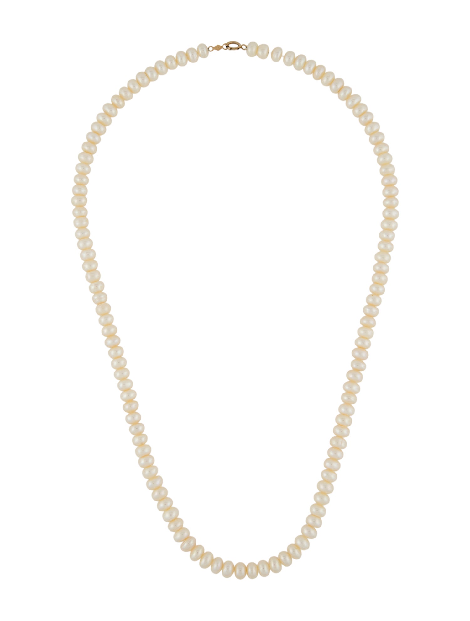 Necklace 10K Pearl Beaded Collar