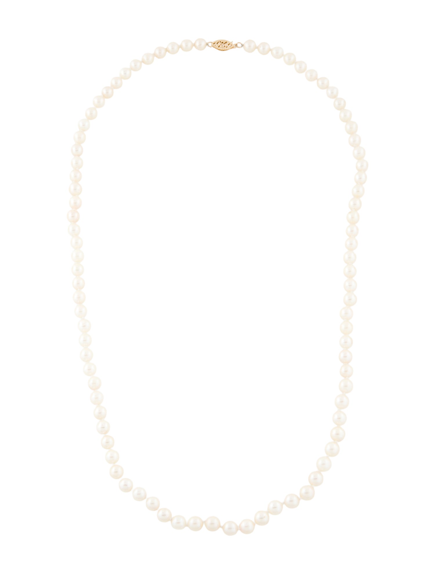Necklace 14K Pearl Strand