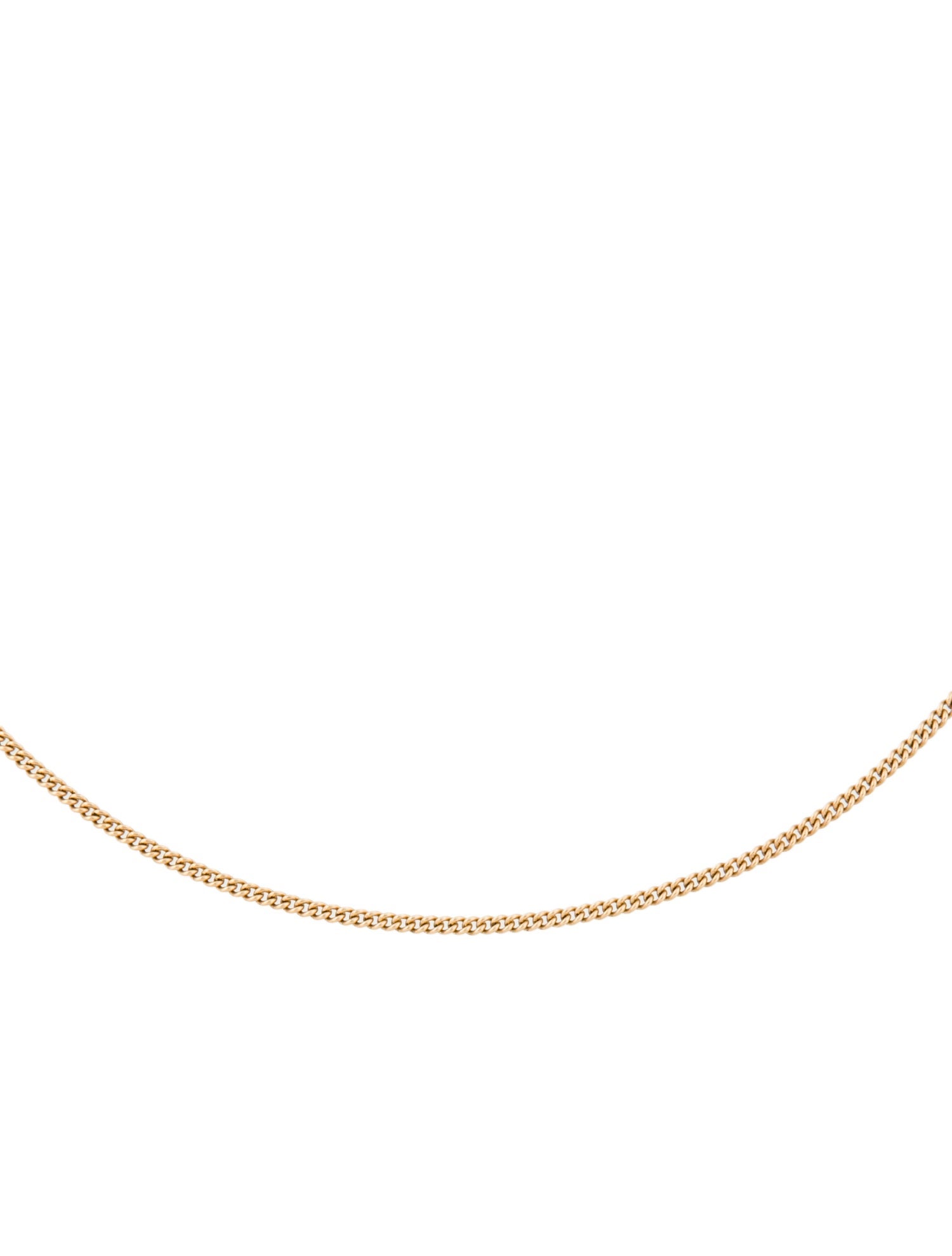 Necklace 14K Curb Link Chain