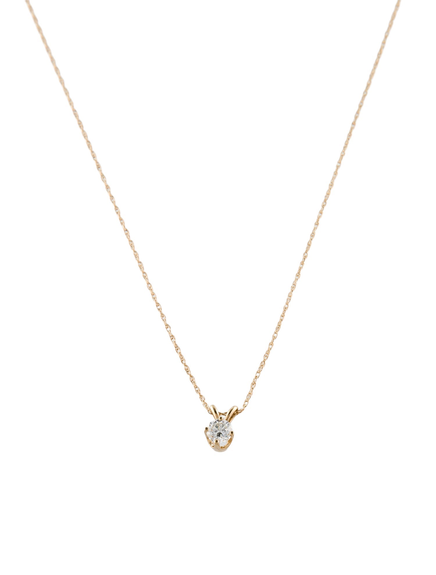 Necklace 14K Diamond Pendant