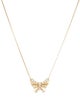 Necklace 14K Diamond Butterfly Pendant Necklace