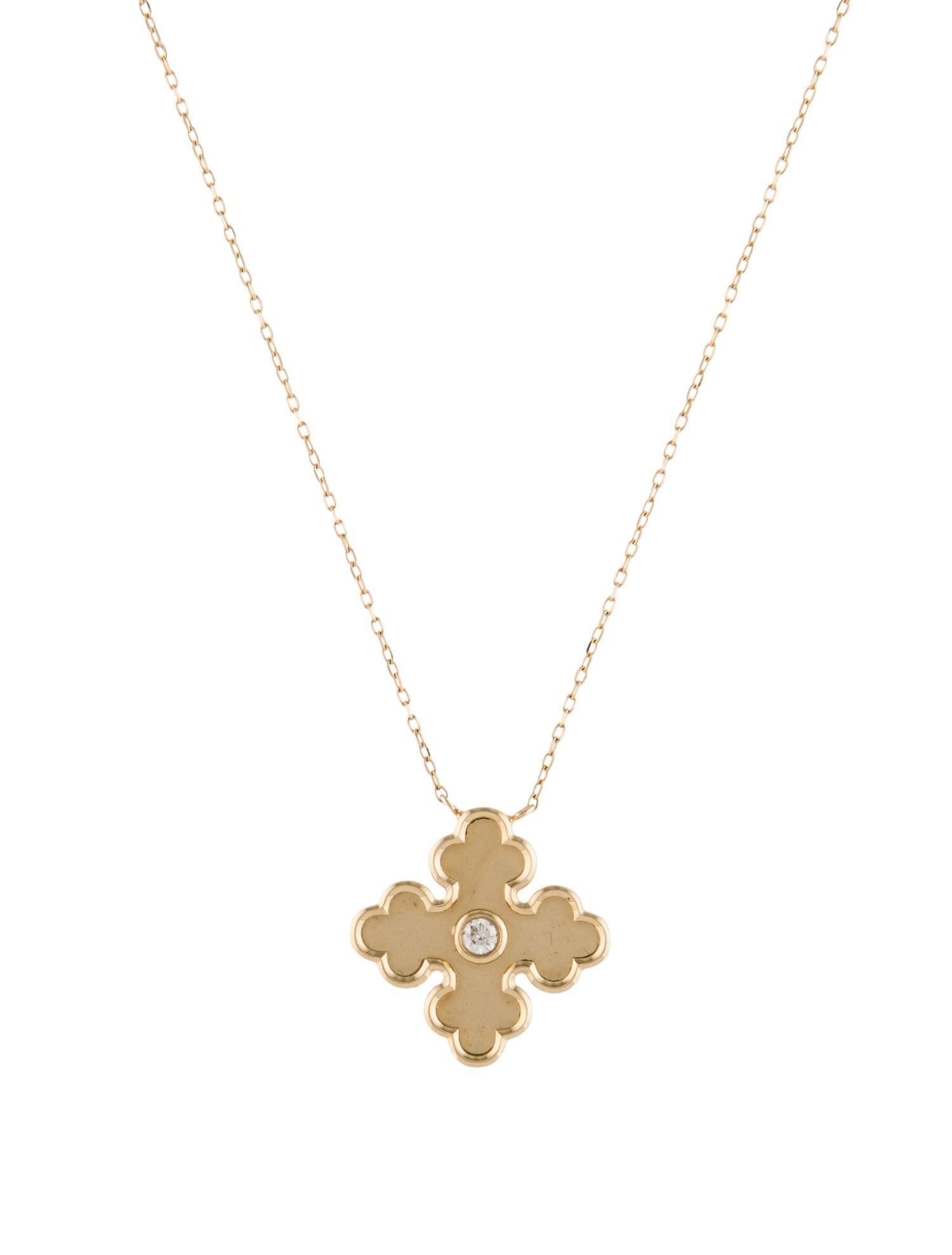 Necklace 14K Diamond Pendant