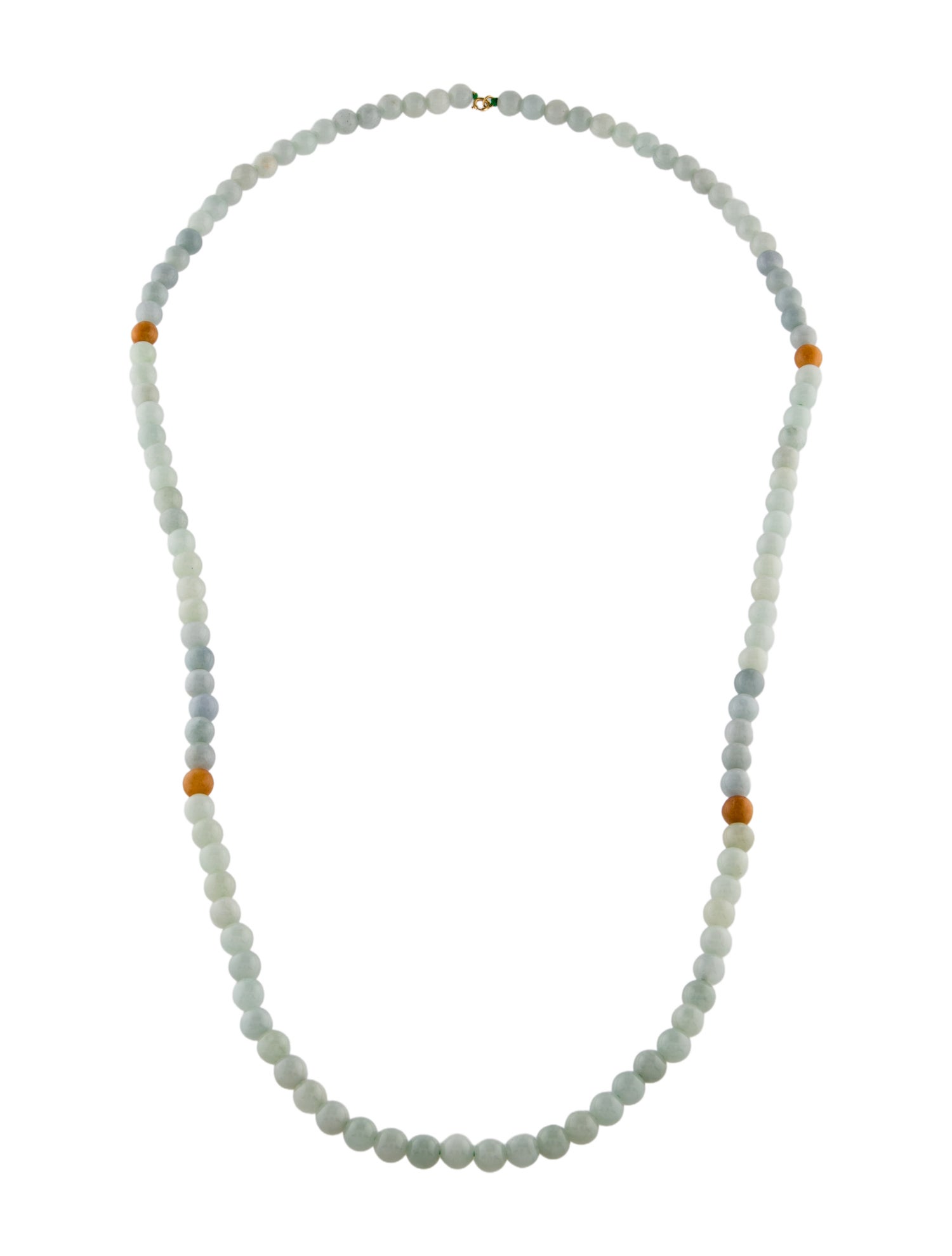 Necklace 18K Jadeite Bead