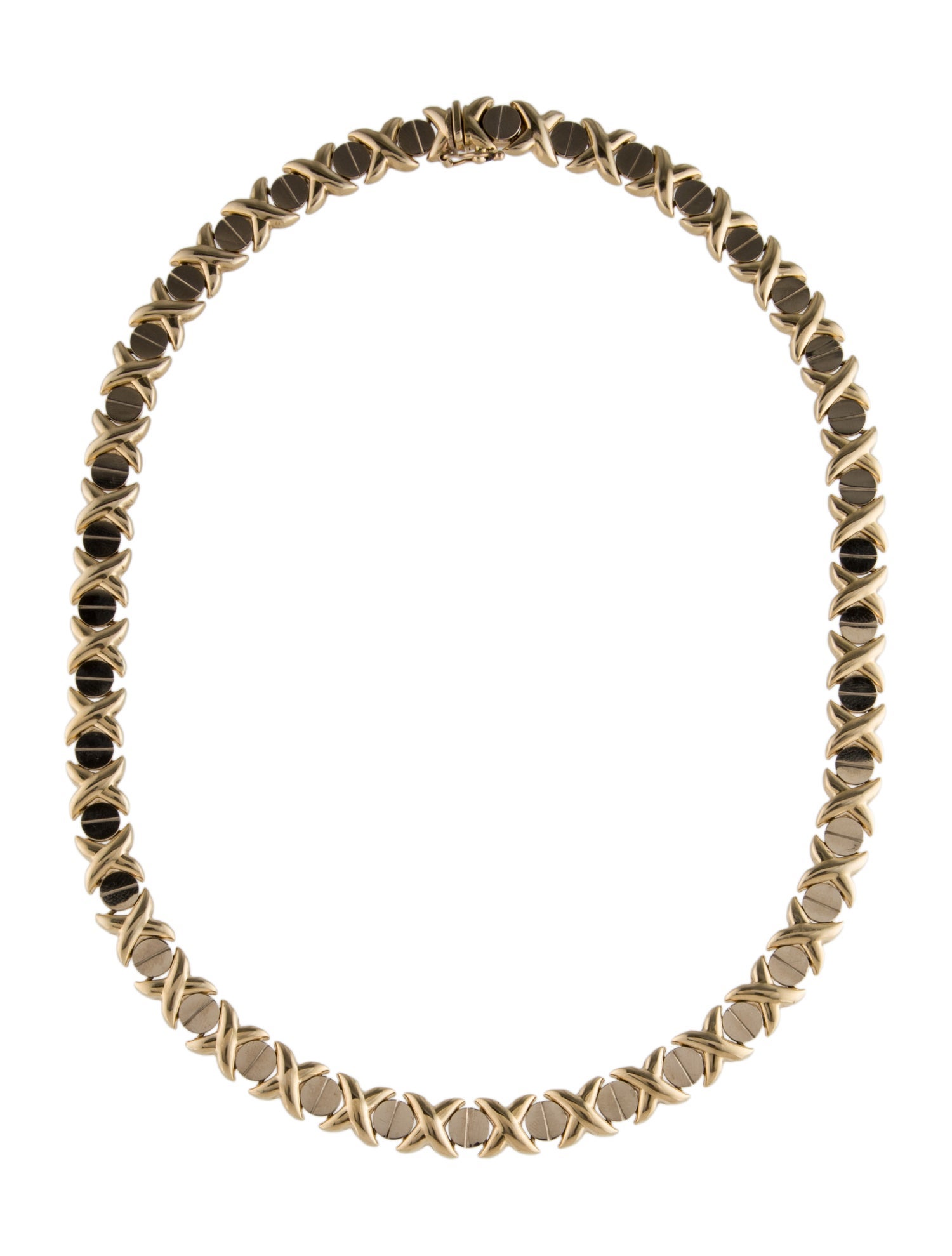Necklace 14K Two-Tone Chain