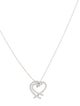 Necklace 14K Diamond Heart Pendant Necklace