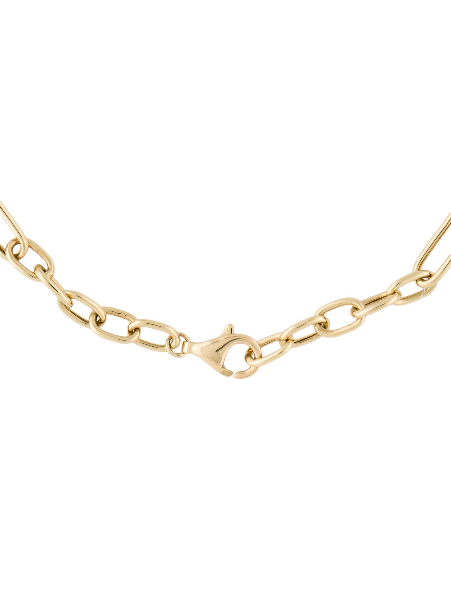 Necklace 14K Short & Long Link Chan