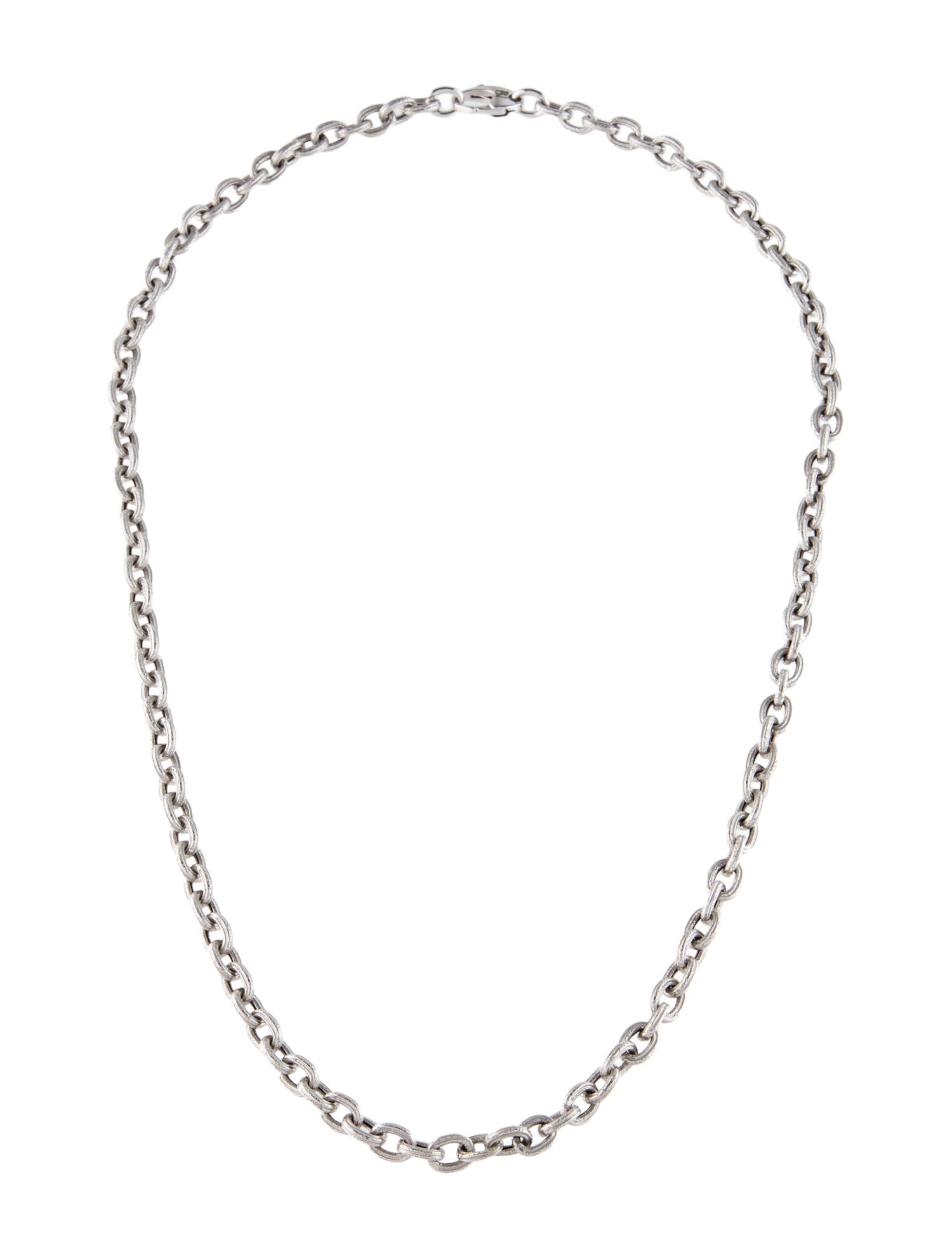 Necklace Nana Bijou 14K Rustic Thick Oval Link