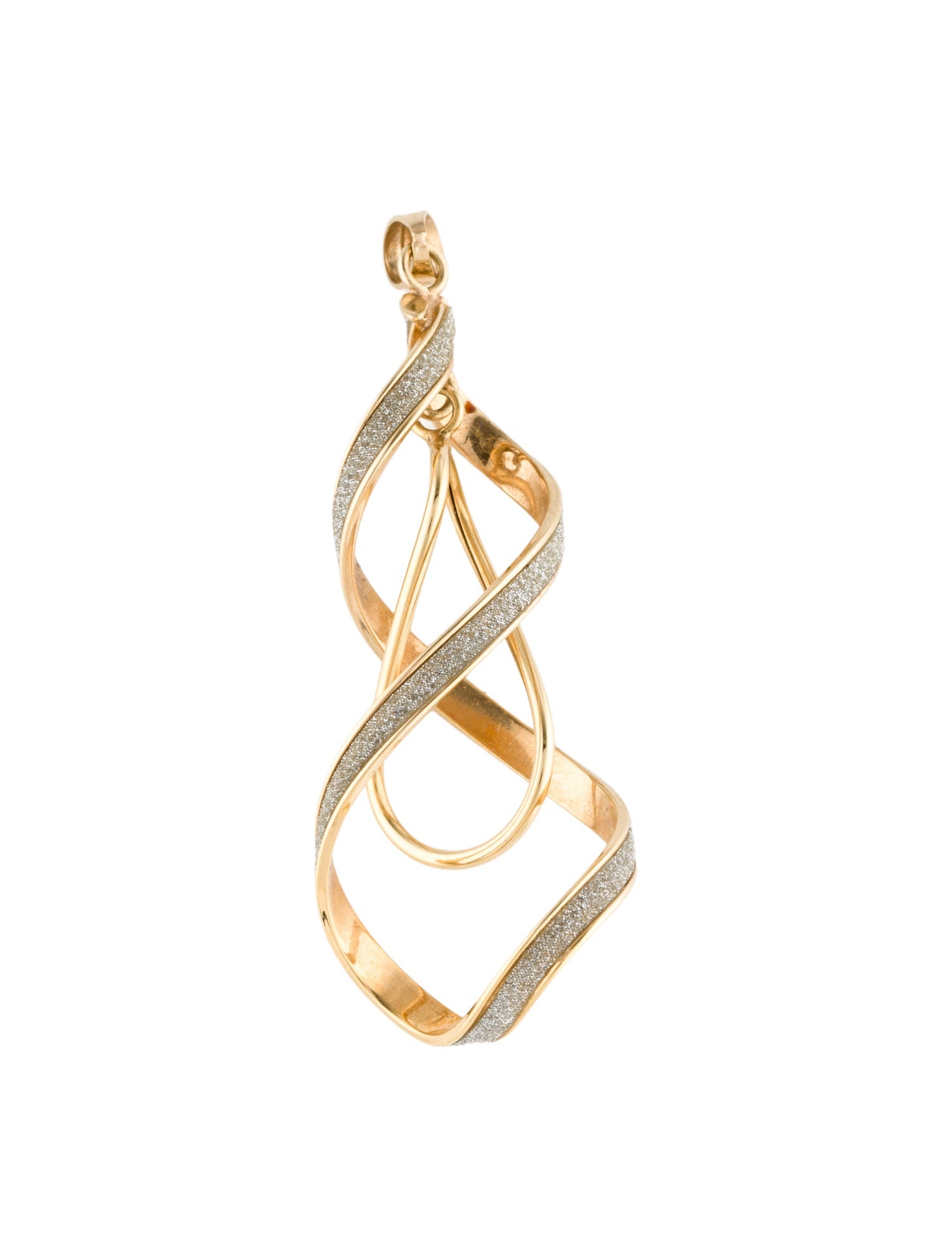 Necklace 14K Two-Tone Pendant