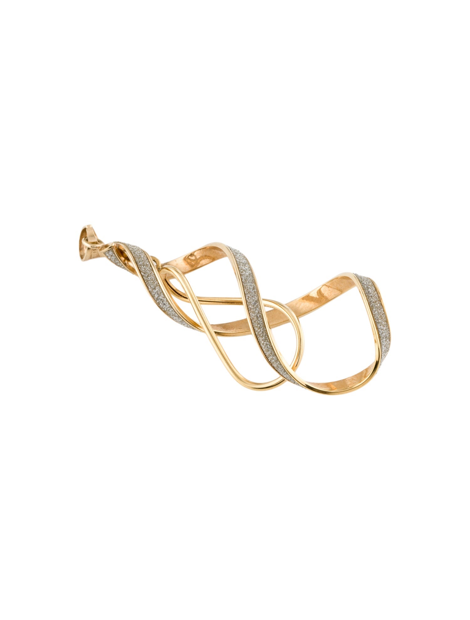 Necklace 14K Two-Tone Pendant