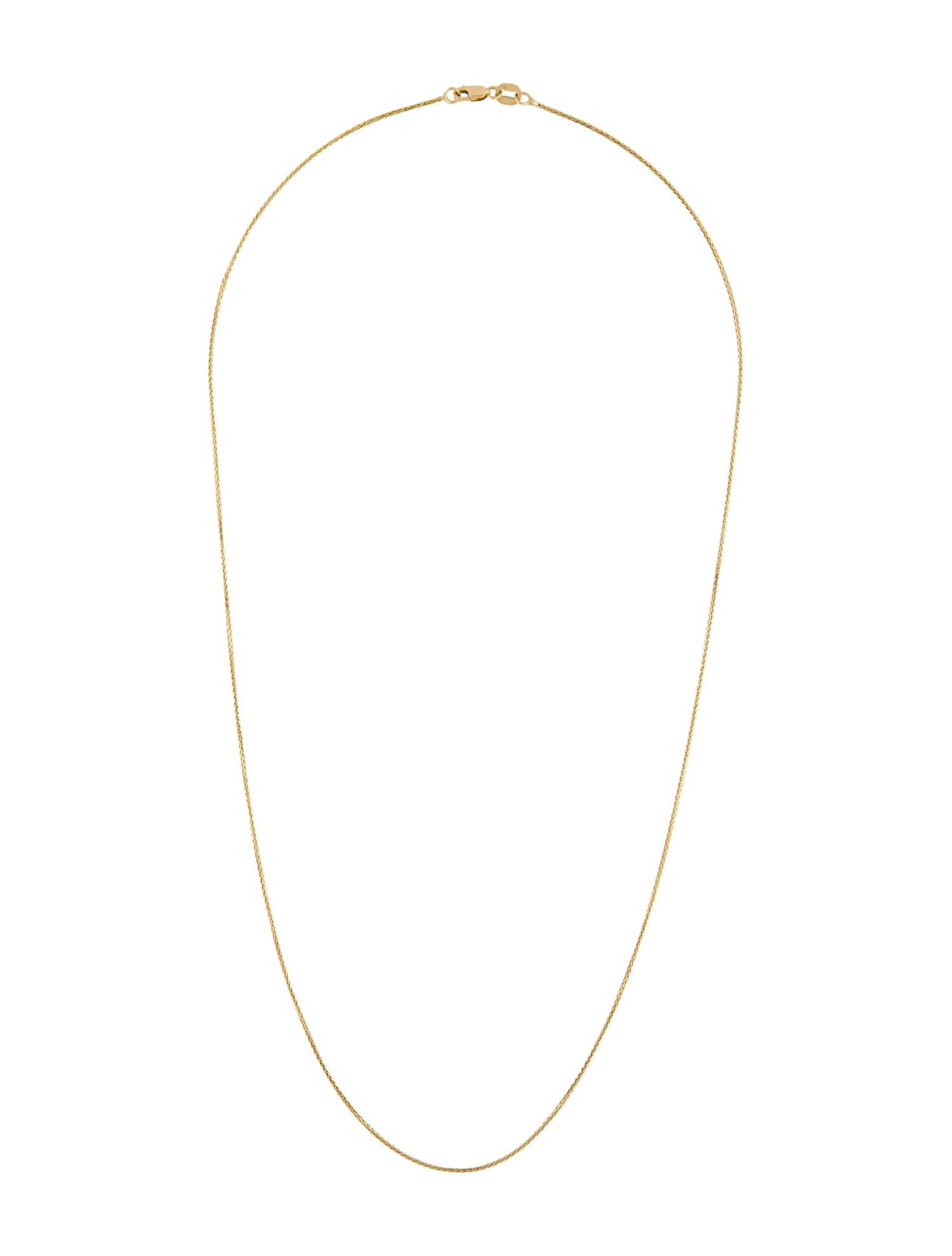 Necklace 14K Wheat Chain