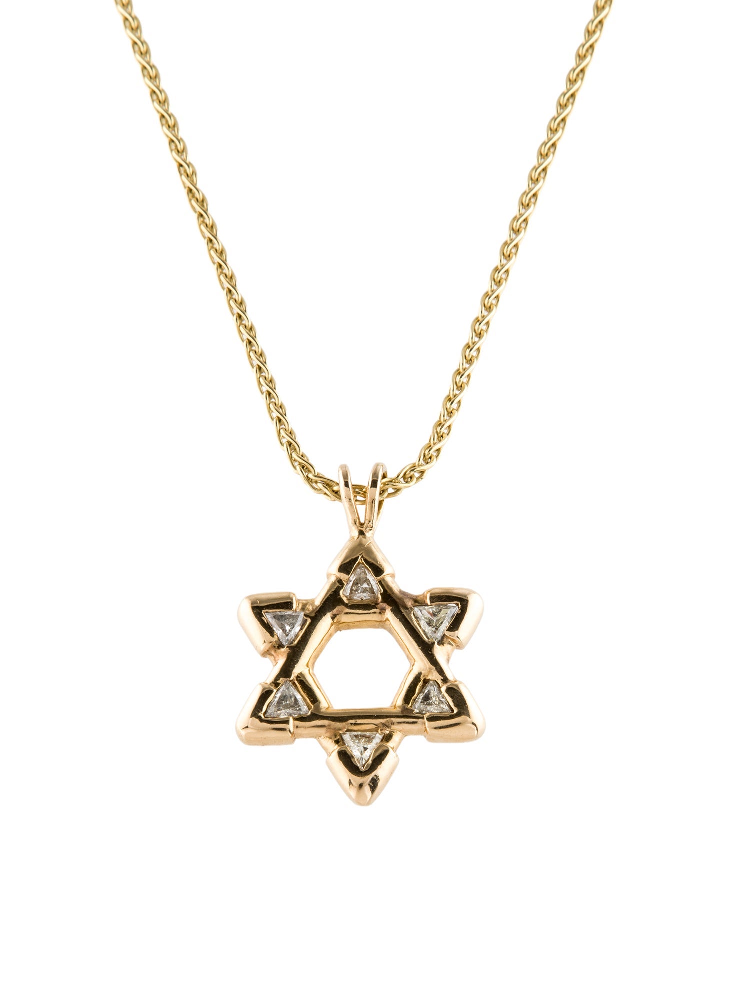 Necklace 14K 1.22ctw Diamond Pendant w/18K Chain