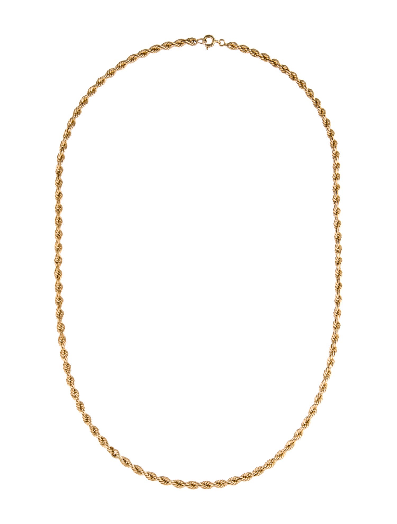 Necklace 14K Rope Chain