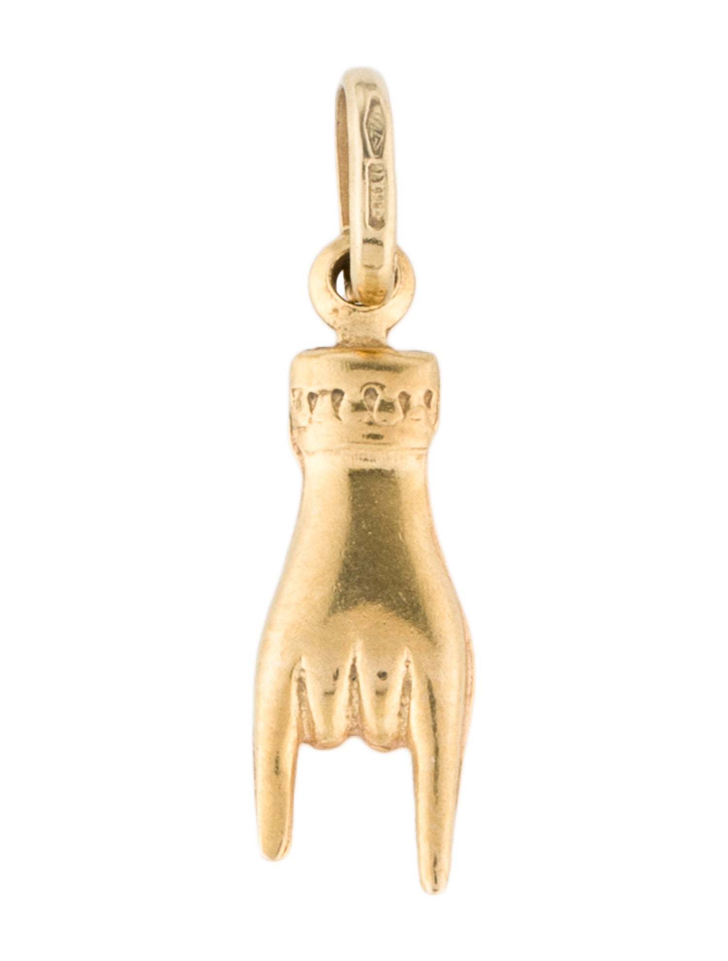 Necklace 18K Hand Pendant