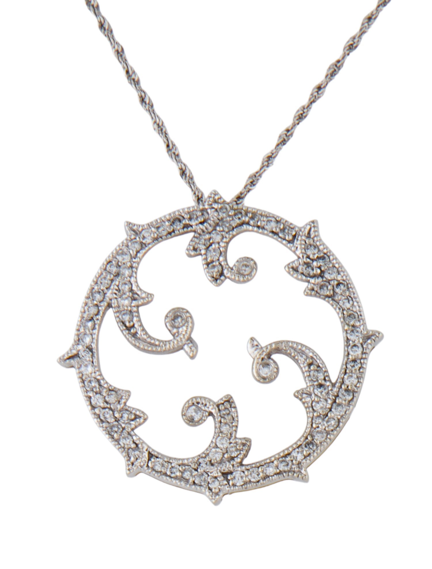 Necklace 14K Diamond Pendant