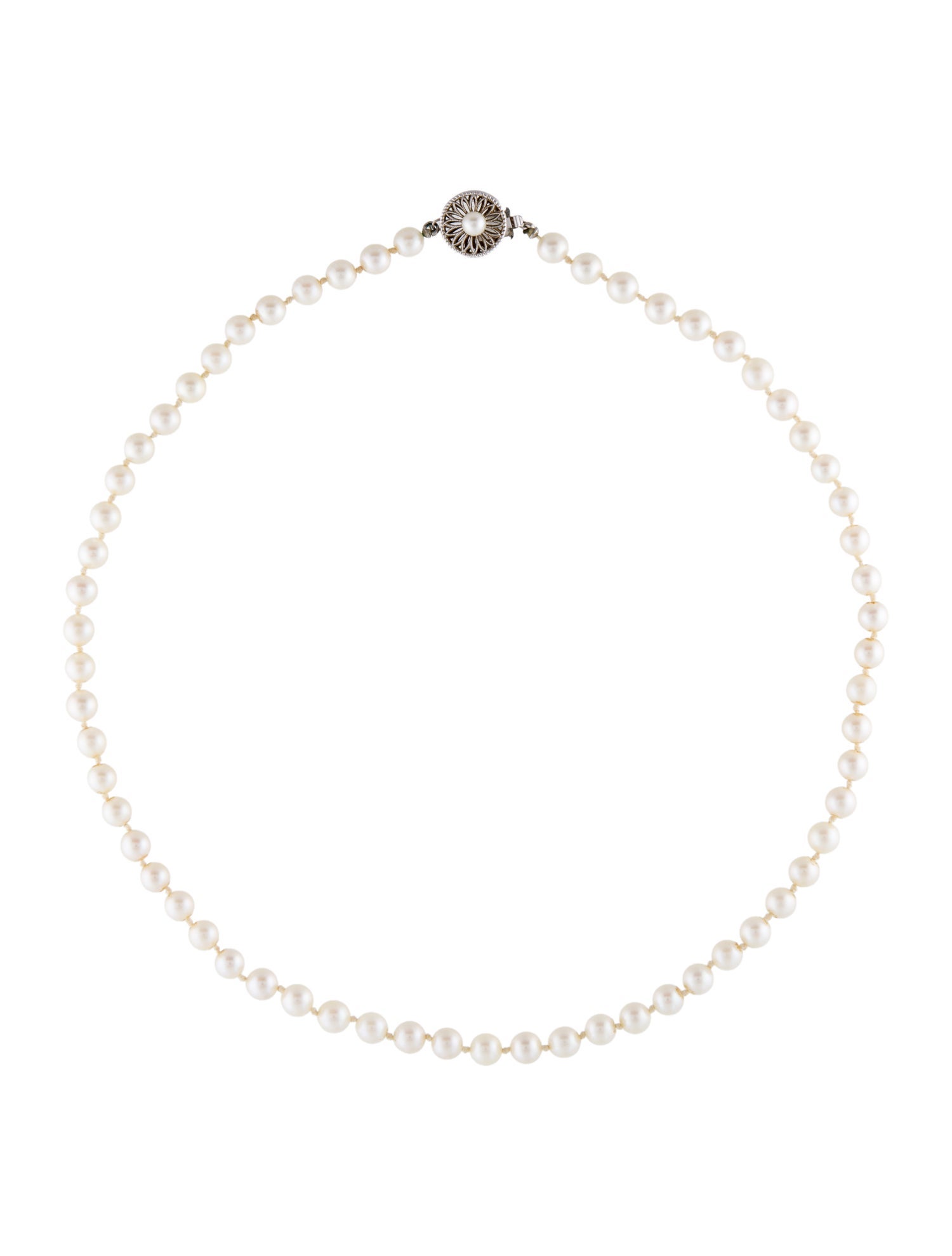 Necklace 14K Pearl Strand