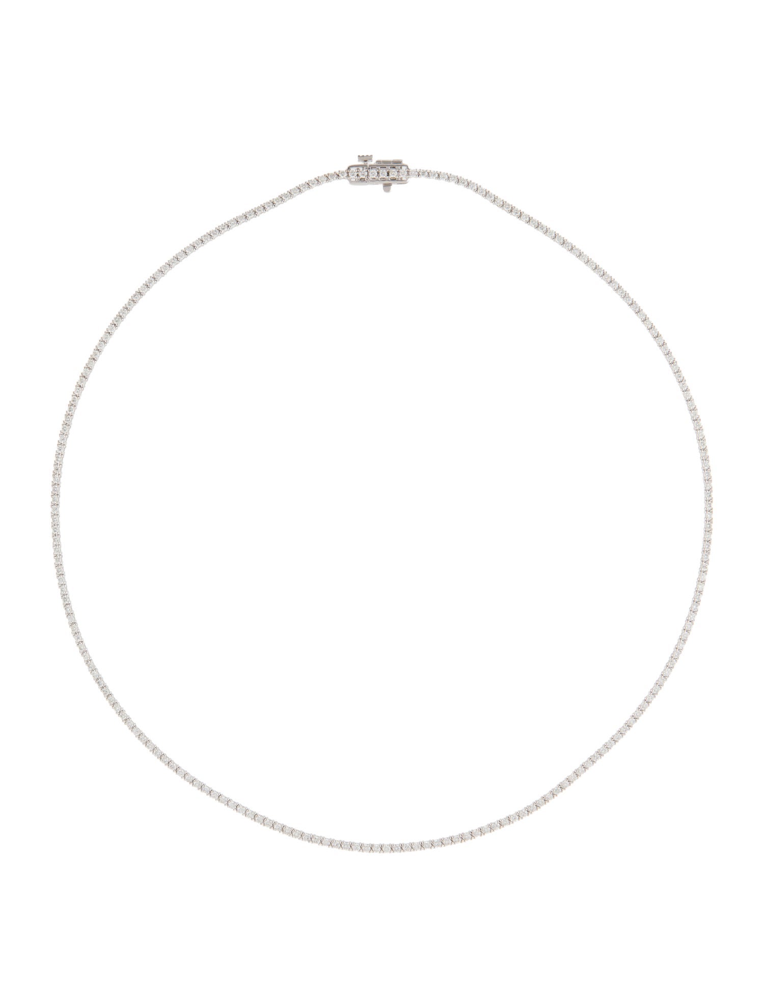 Necklace 14K 3.0ctw Diamond Tennis