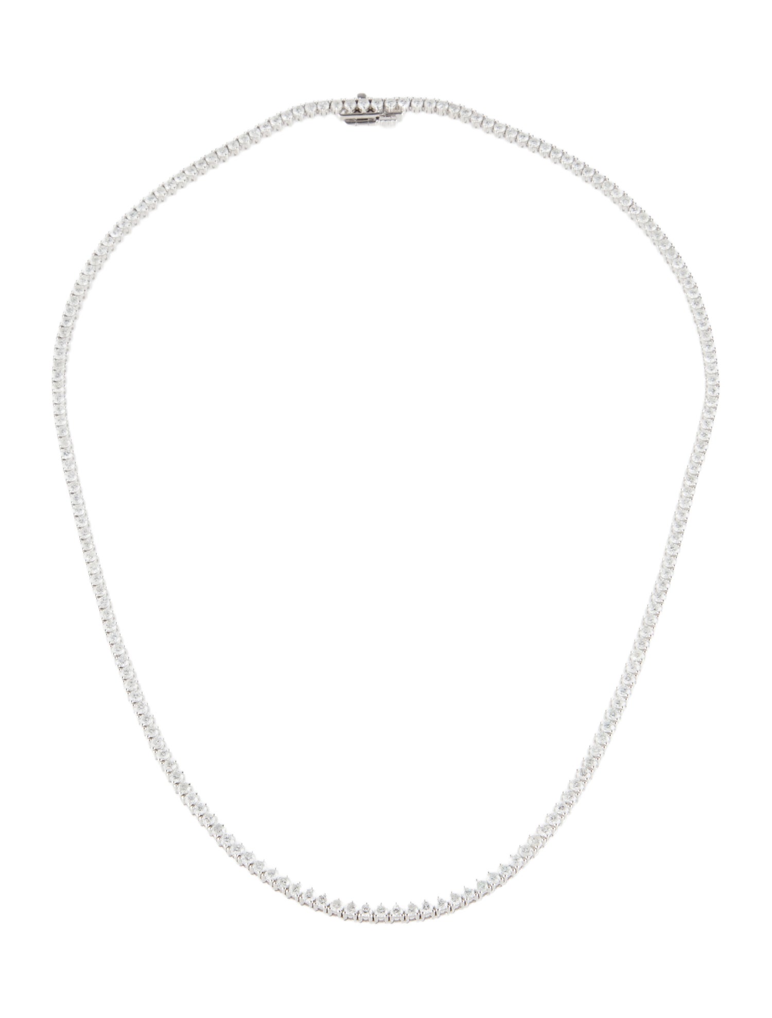 Necklace 14K 5.51ctw Diamond Tennis