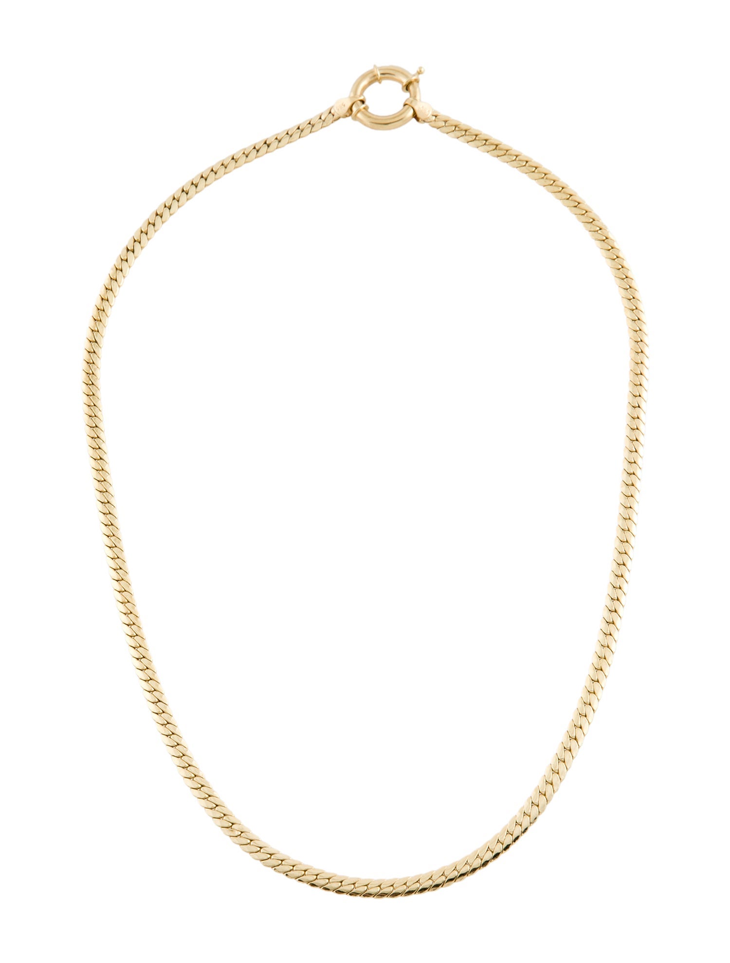 Necklace 14K Curb Chain