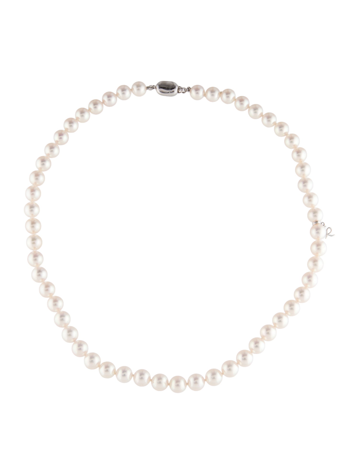 Necklace 14K Pearl Bead Strand