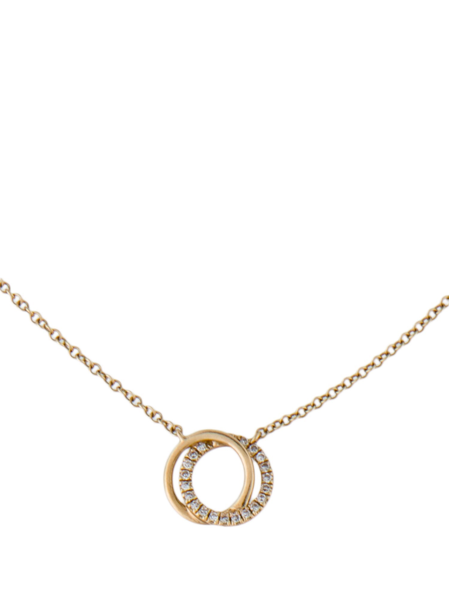 Necklace 14K Diamond Pendant