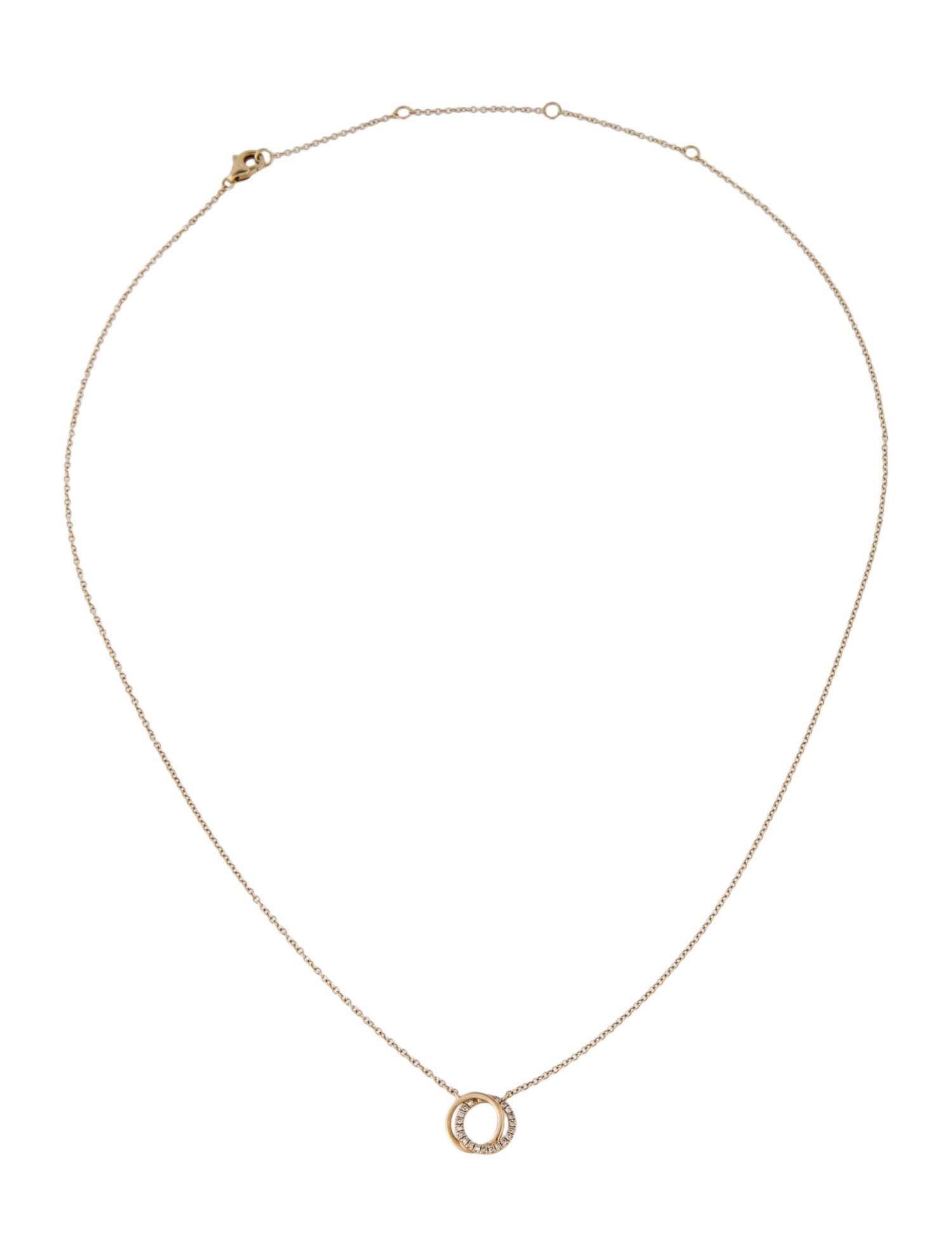 Necklace 14K Diamond Pendant