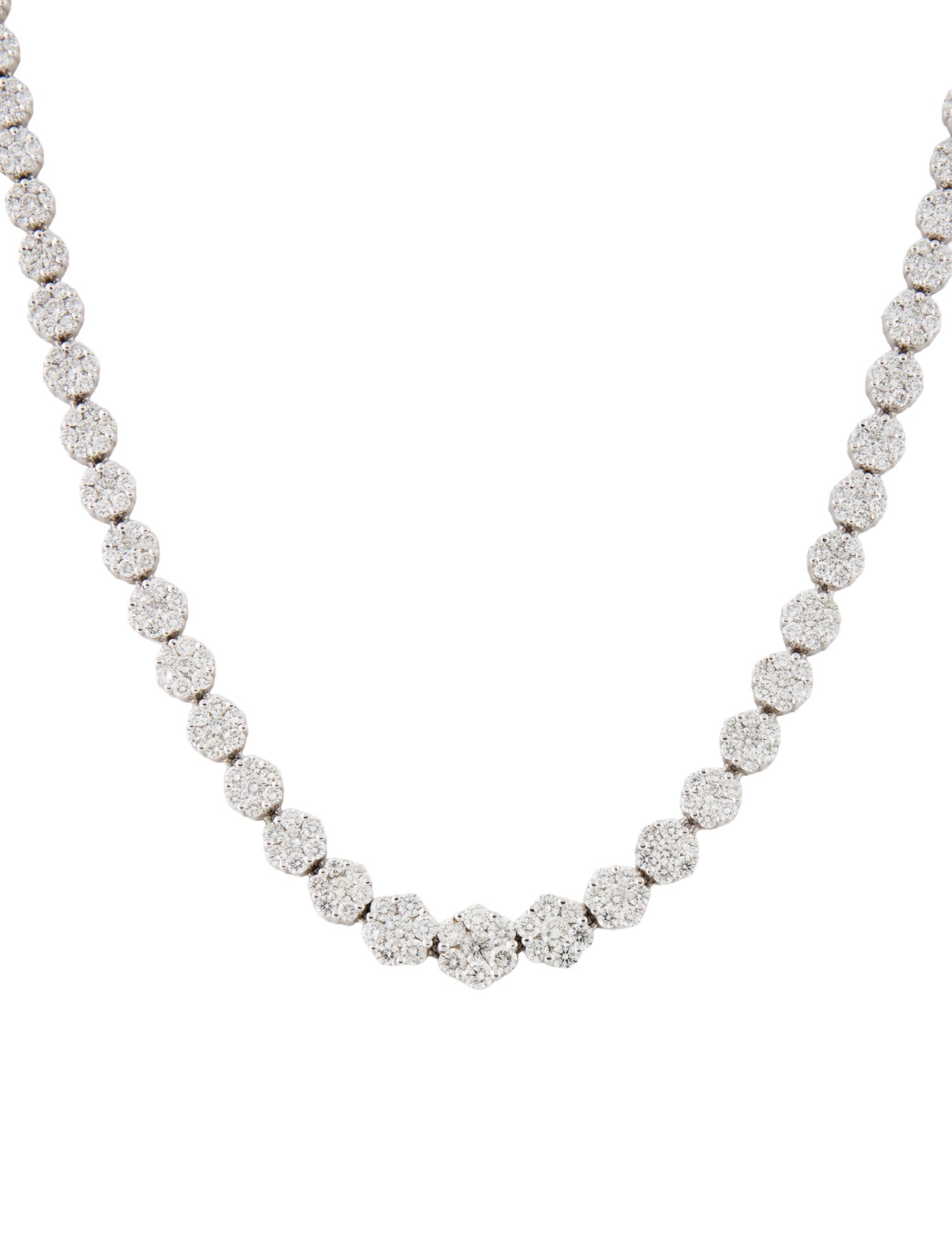 Necklace 14K 8.22ctw Diamond Collar