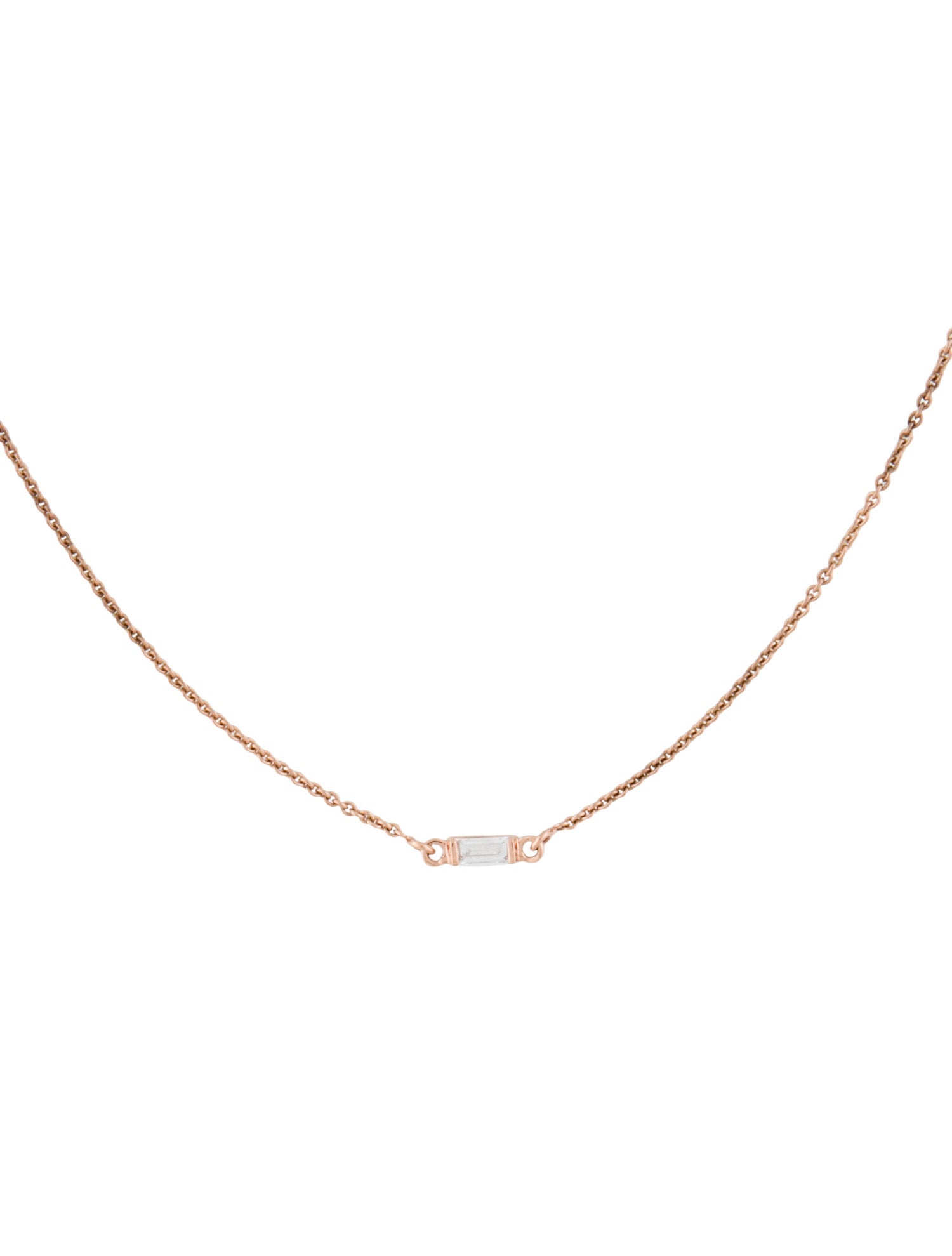 Necklace 14K Lab-Grown Diamond Station