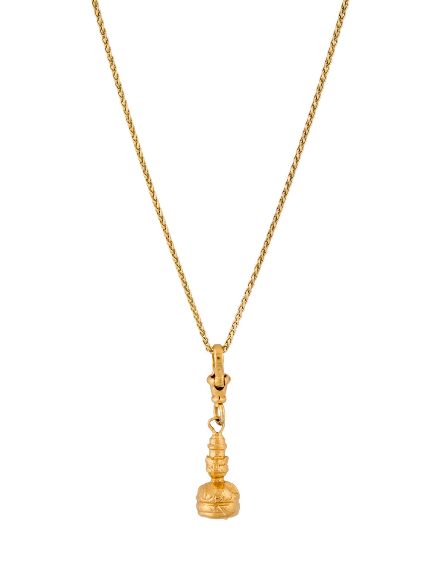 Necklace 14K Drop Pendant