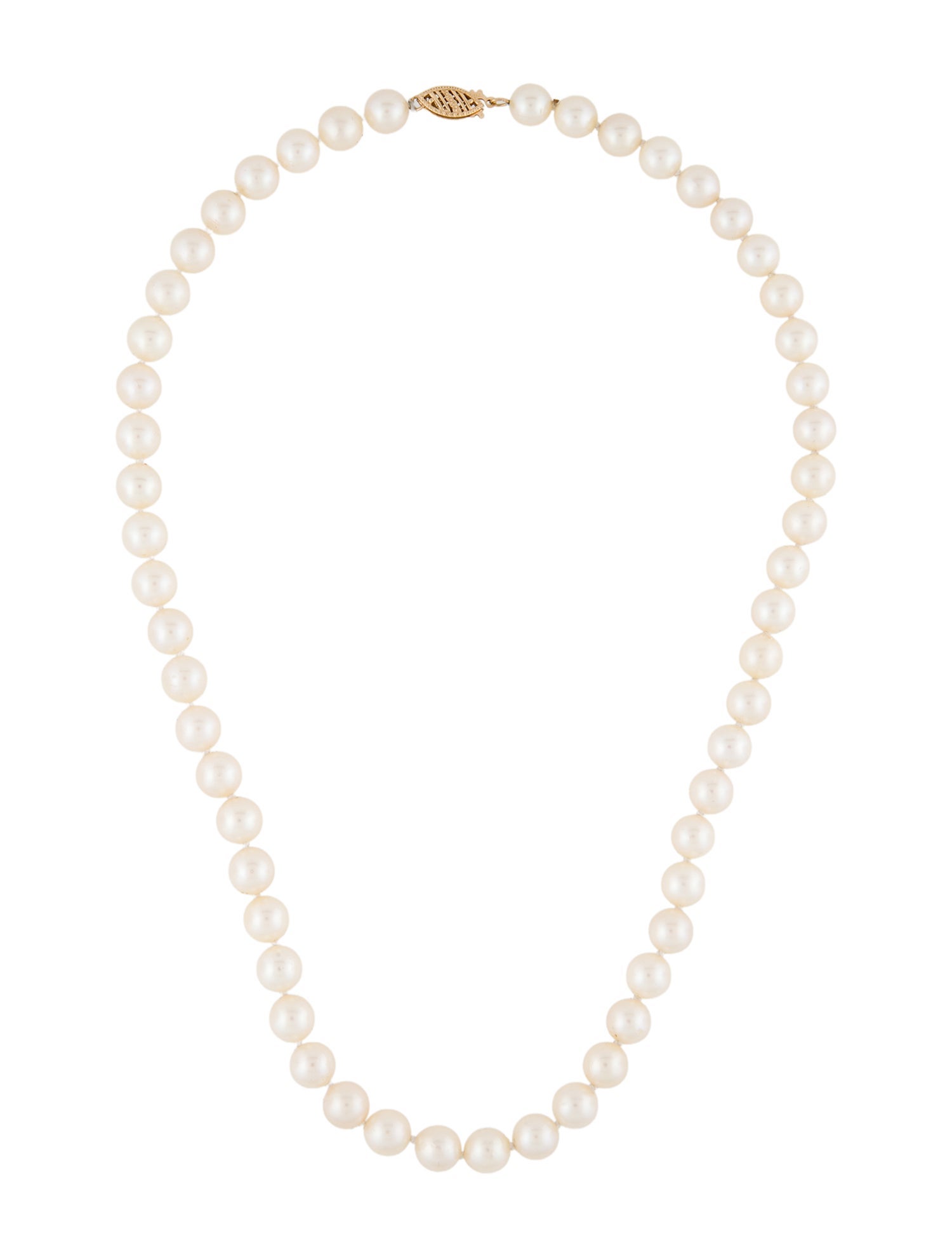 Necklace 14K Pearl Strand