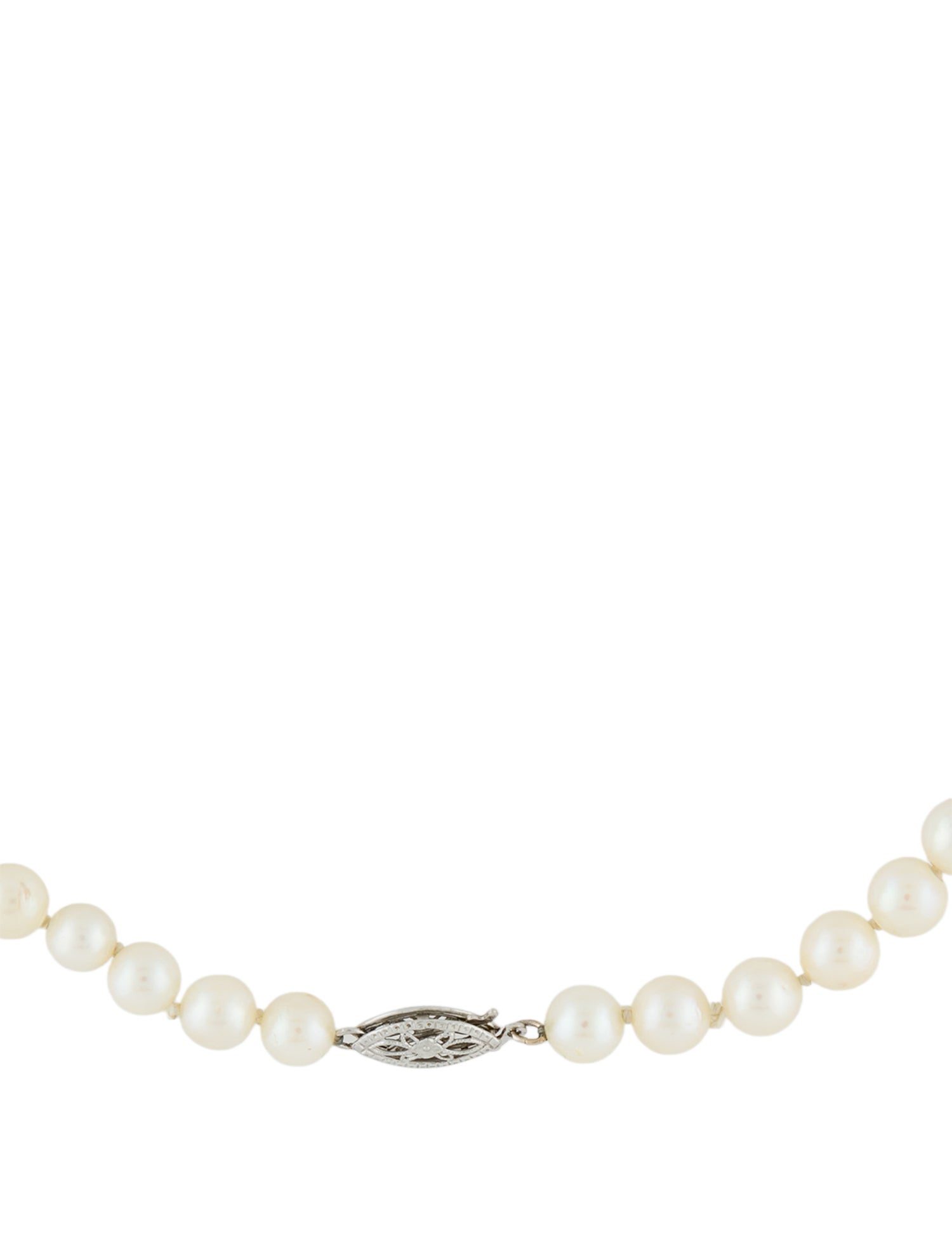 Necklace 14K Pearl Strand