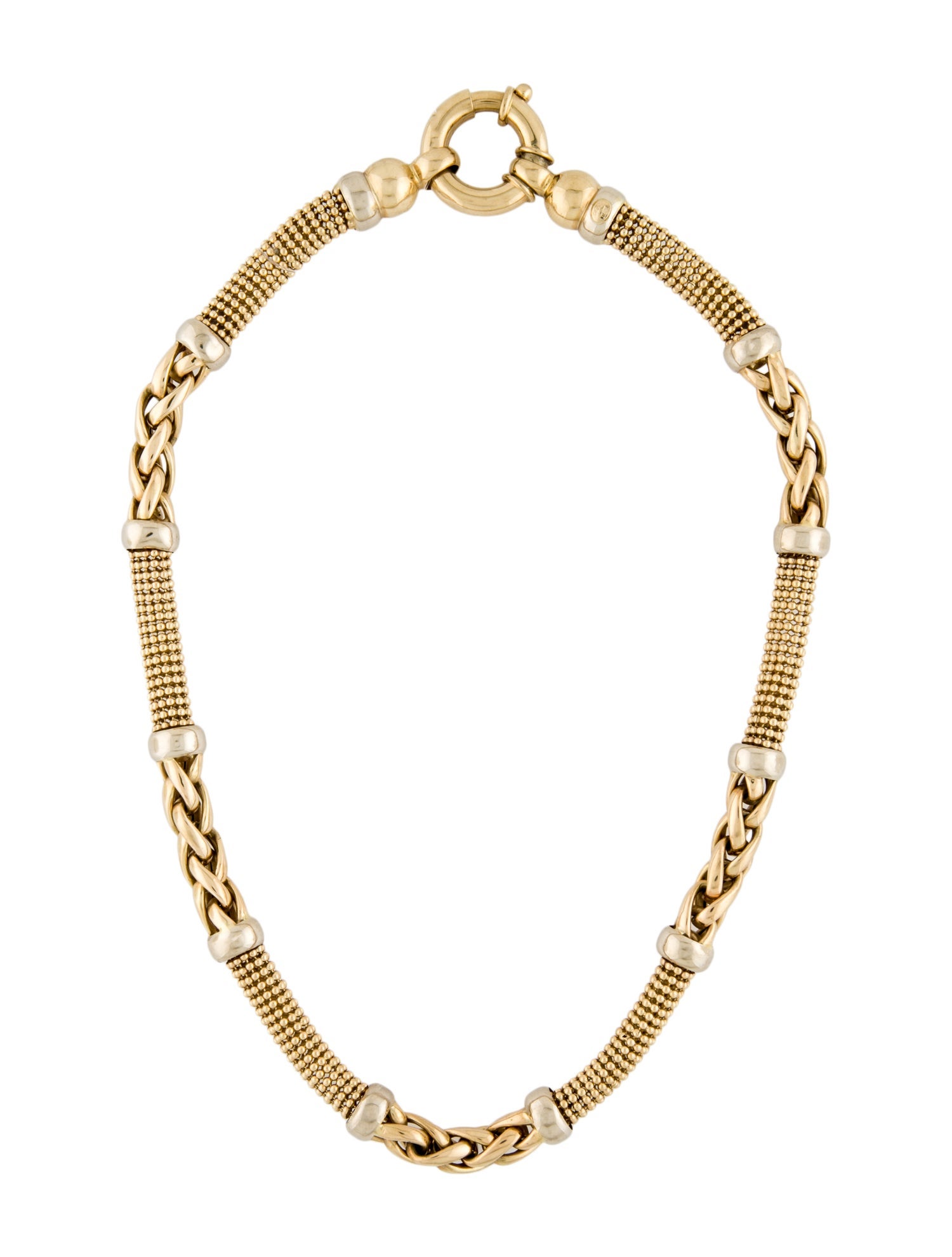 Necklace 14K Link Collar