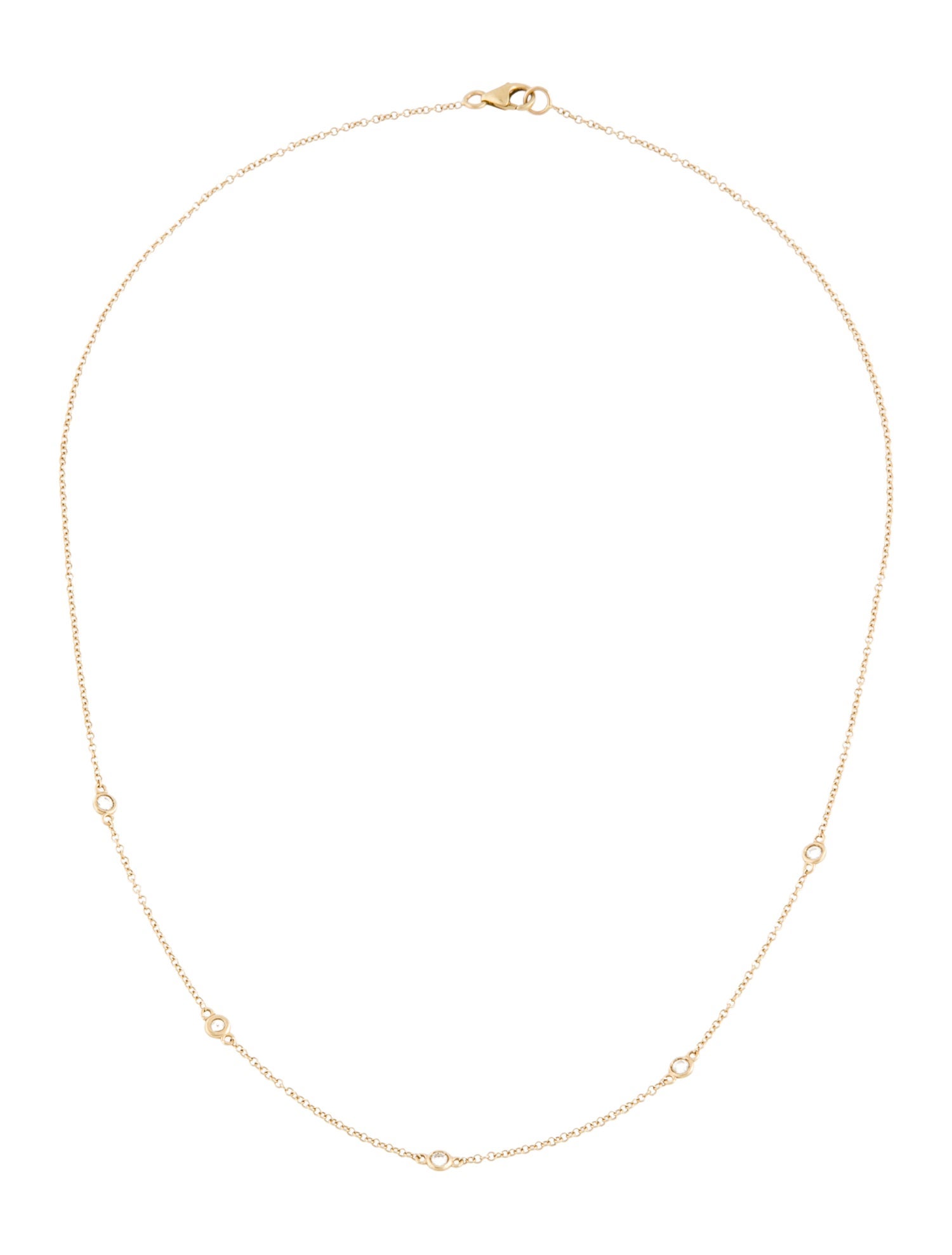 Necklace 14K Diamond Collar