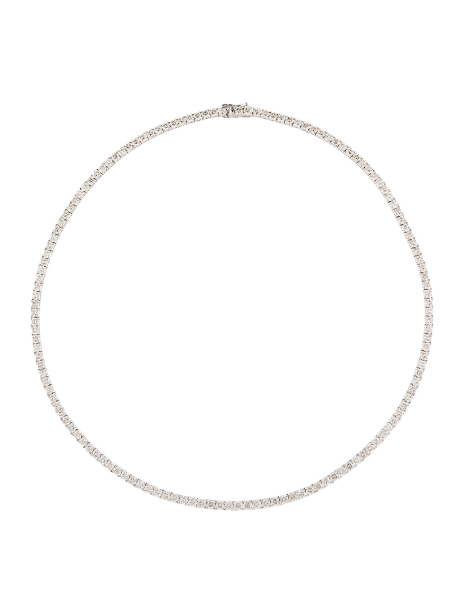 Necklace 14K 15.0ctw Diamond Tennis