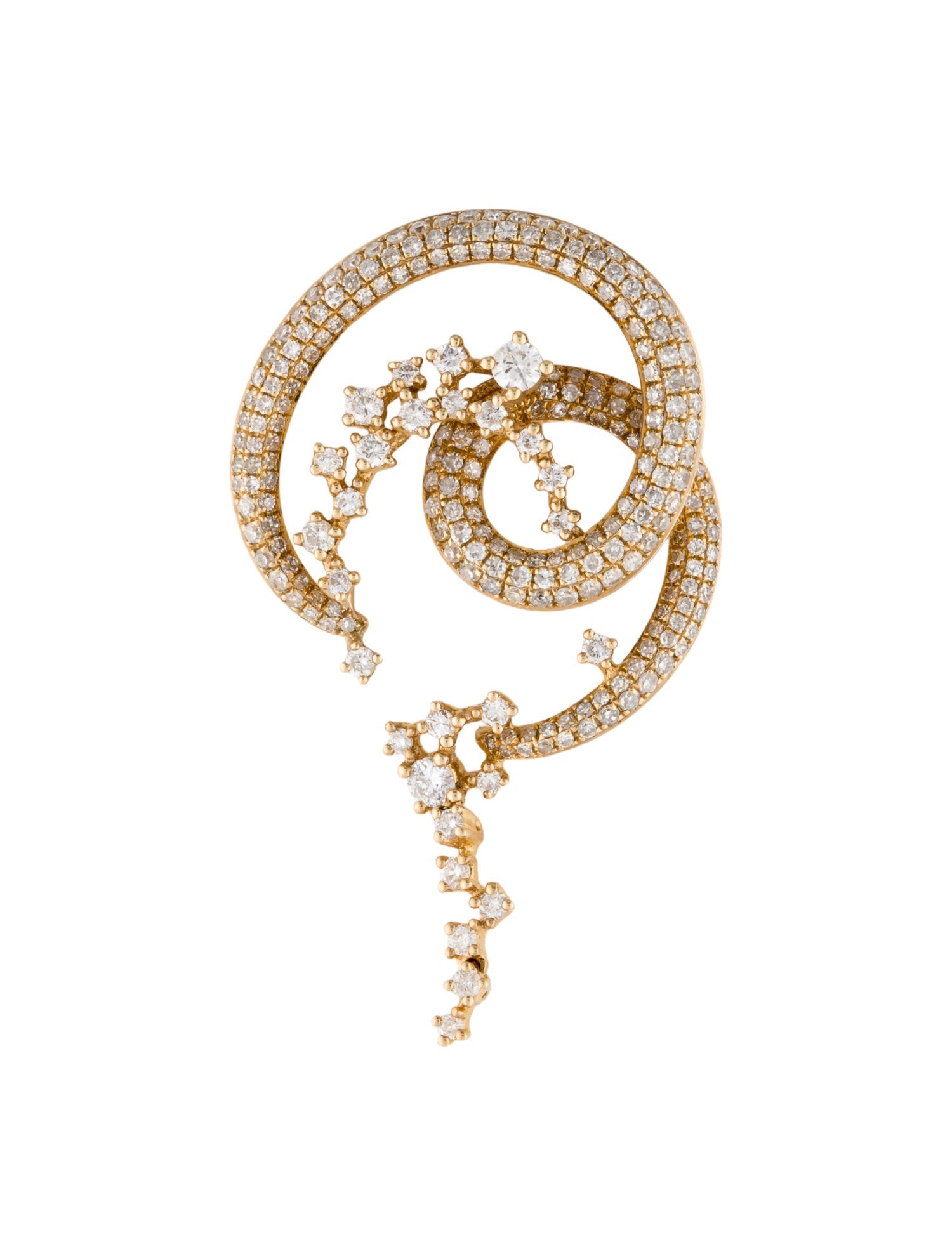 Necklace 14K 1.43ctw Diamond Pendant